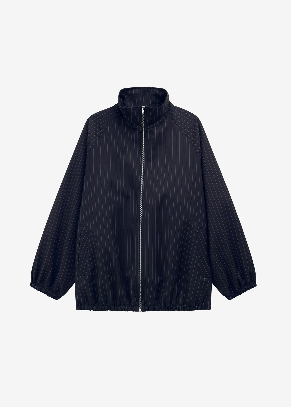 Baxter Track Jacket - Navy/White Pinstripe - 10