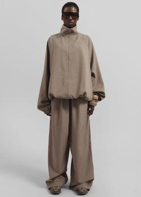 Baxter Track Jacket - Taupe