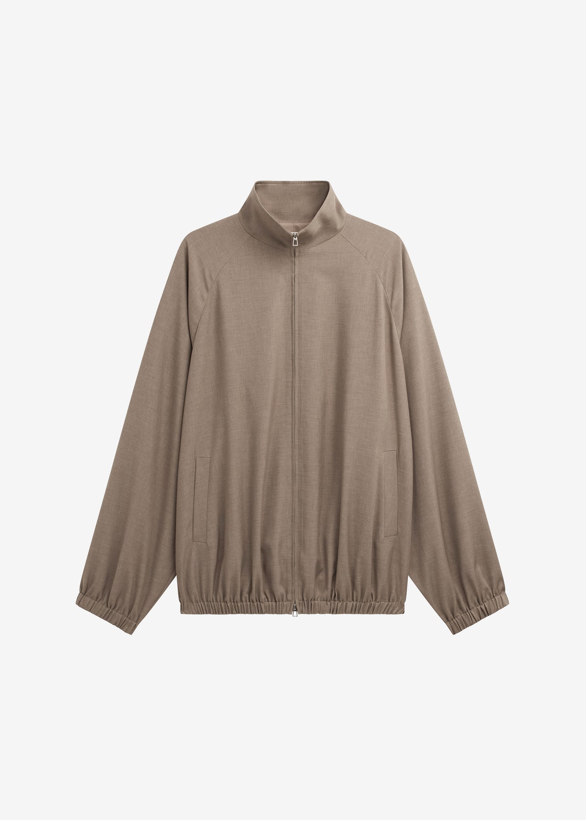 Baxter Track Jacket - Taupe - 8