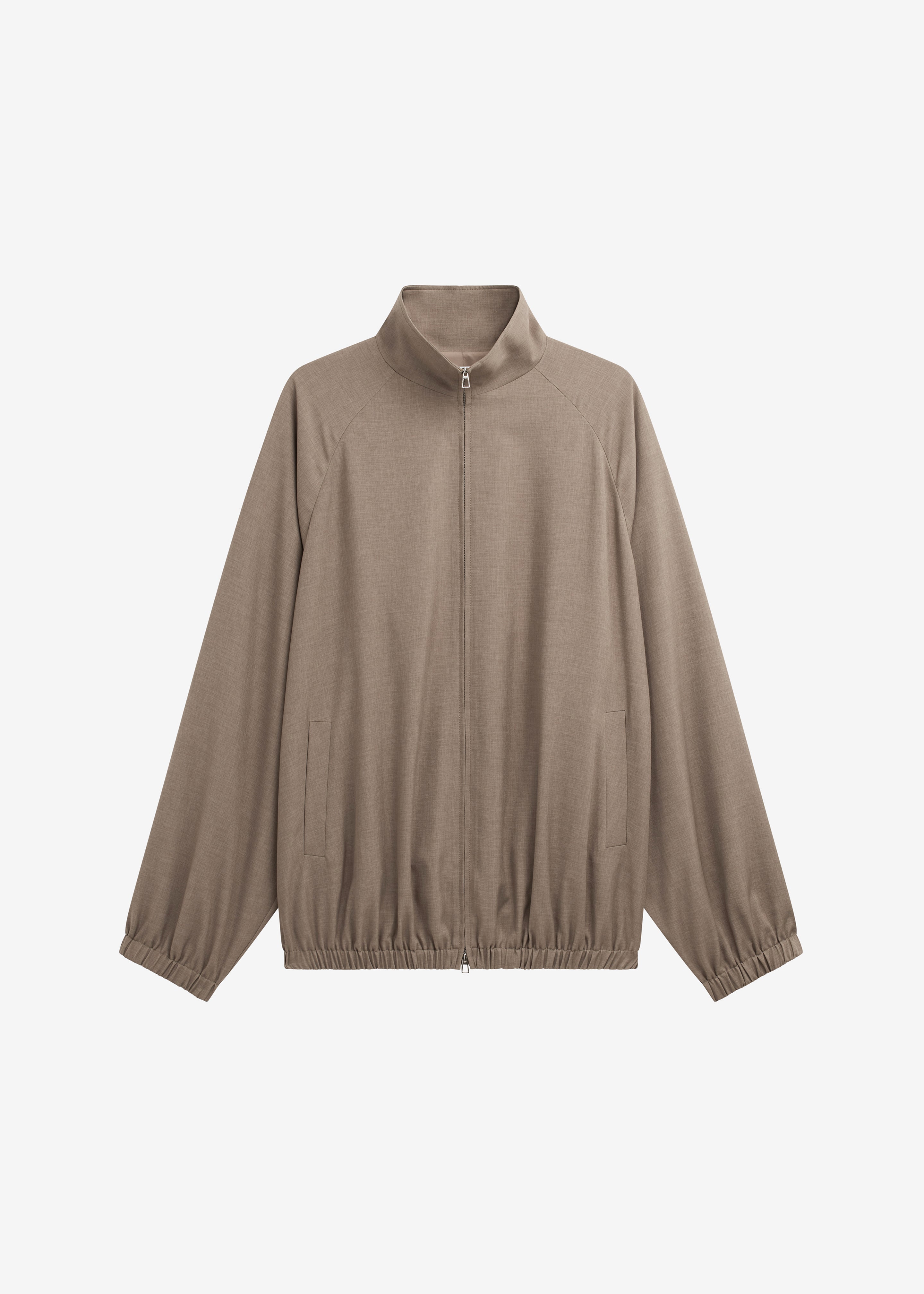 Baxter Track Jacket - Taupe - 8