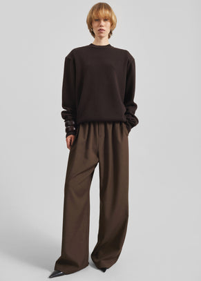 Baxter Track Pants - Dark Brown