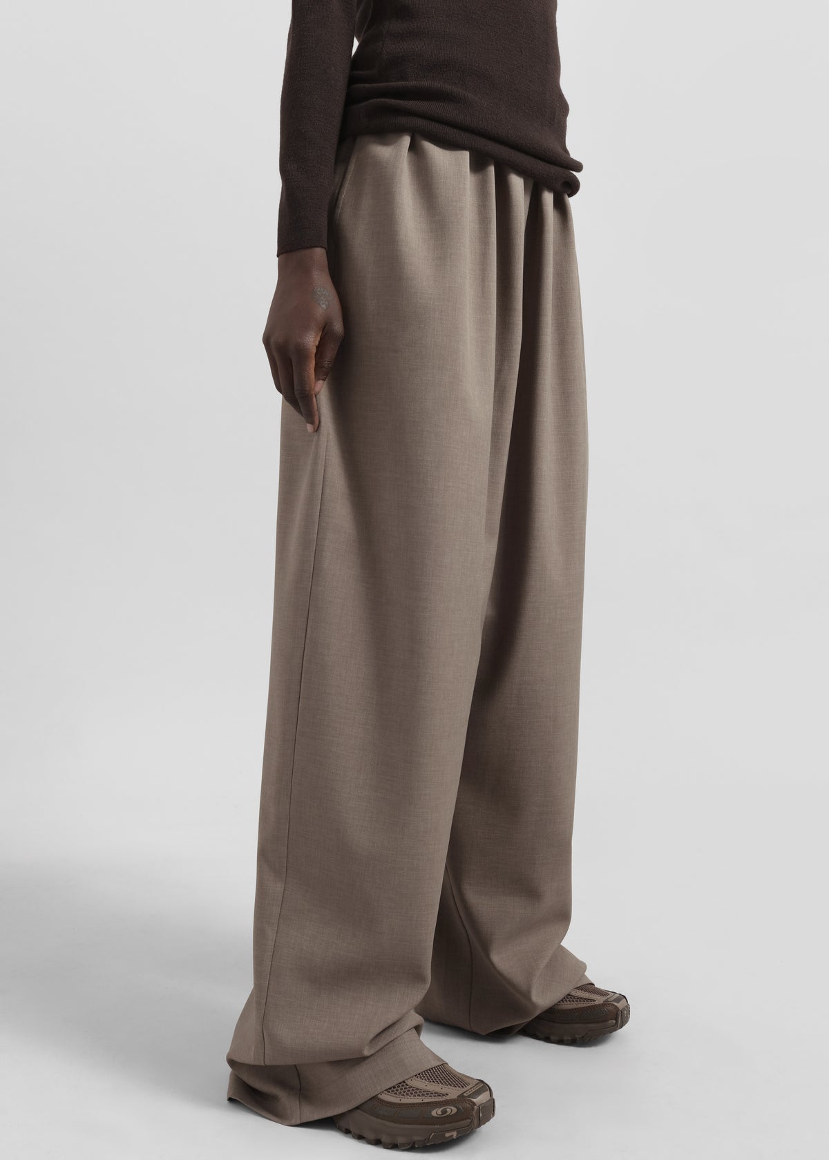 Baxter Track Pants - Taupe - 3