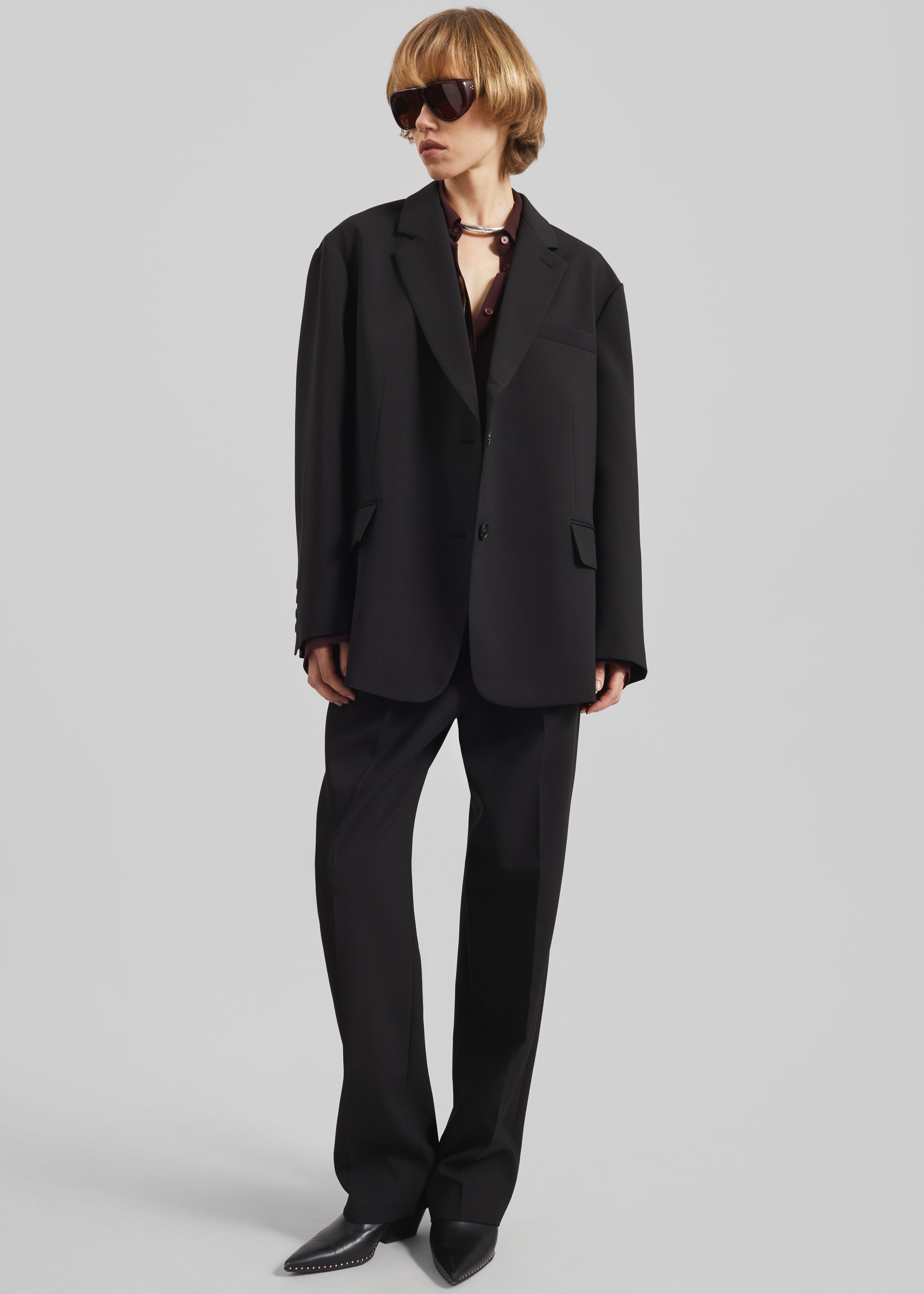 Bea Blazer - Black - 6