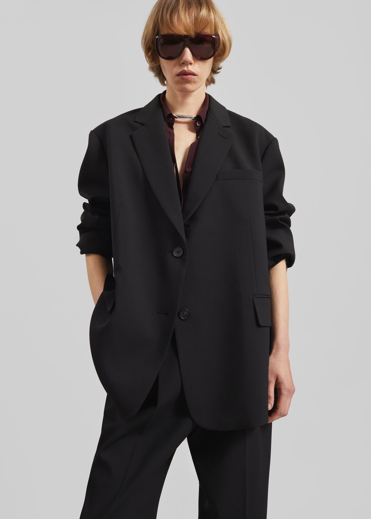 Bea Blazer - Black - 7