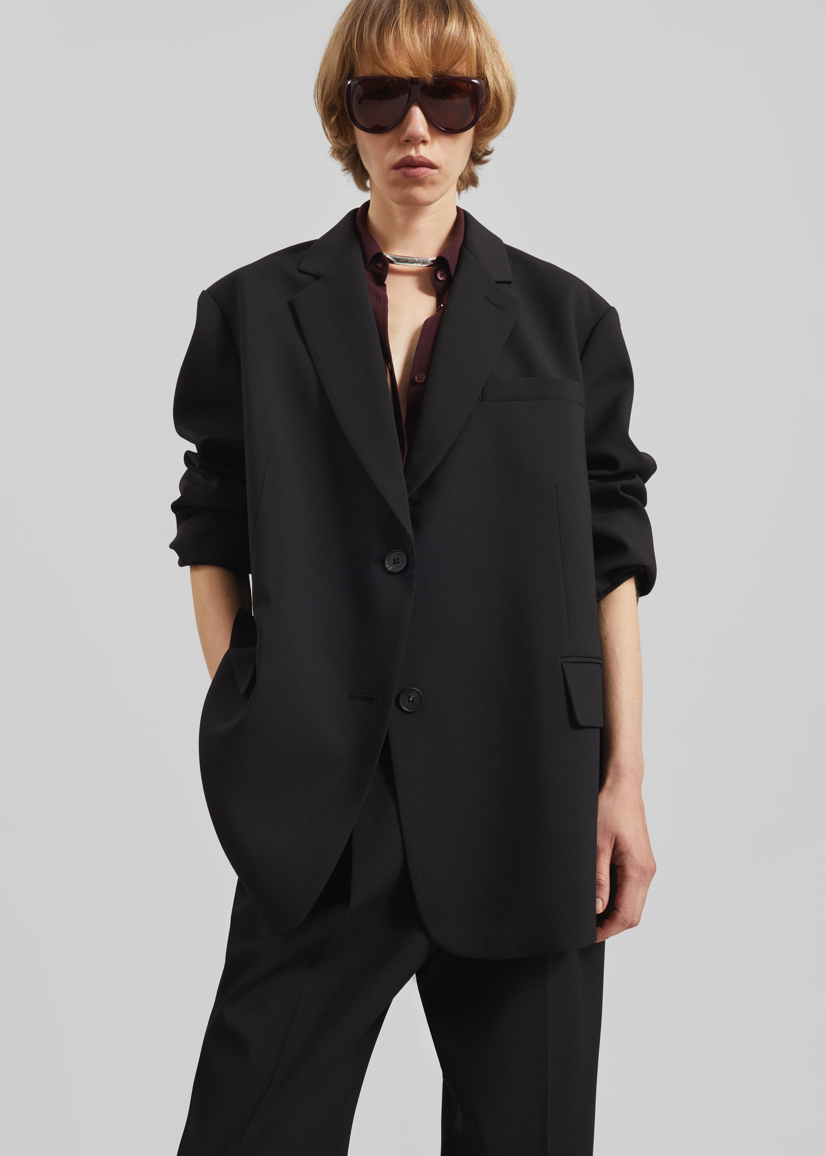 Bea Blazer - Black - 7