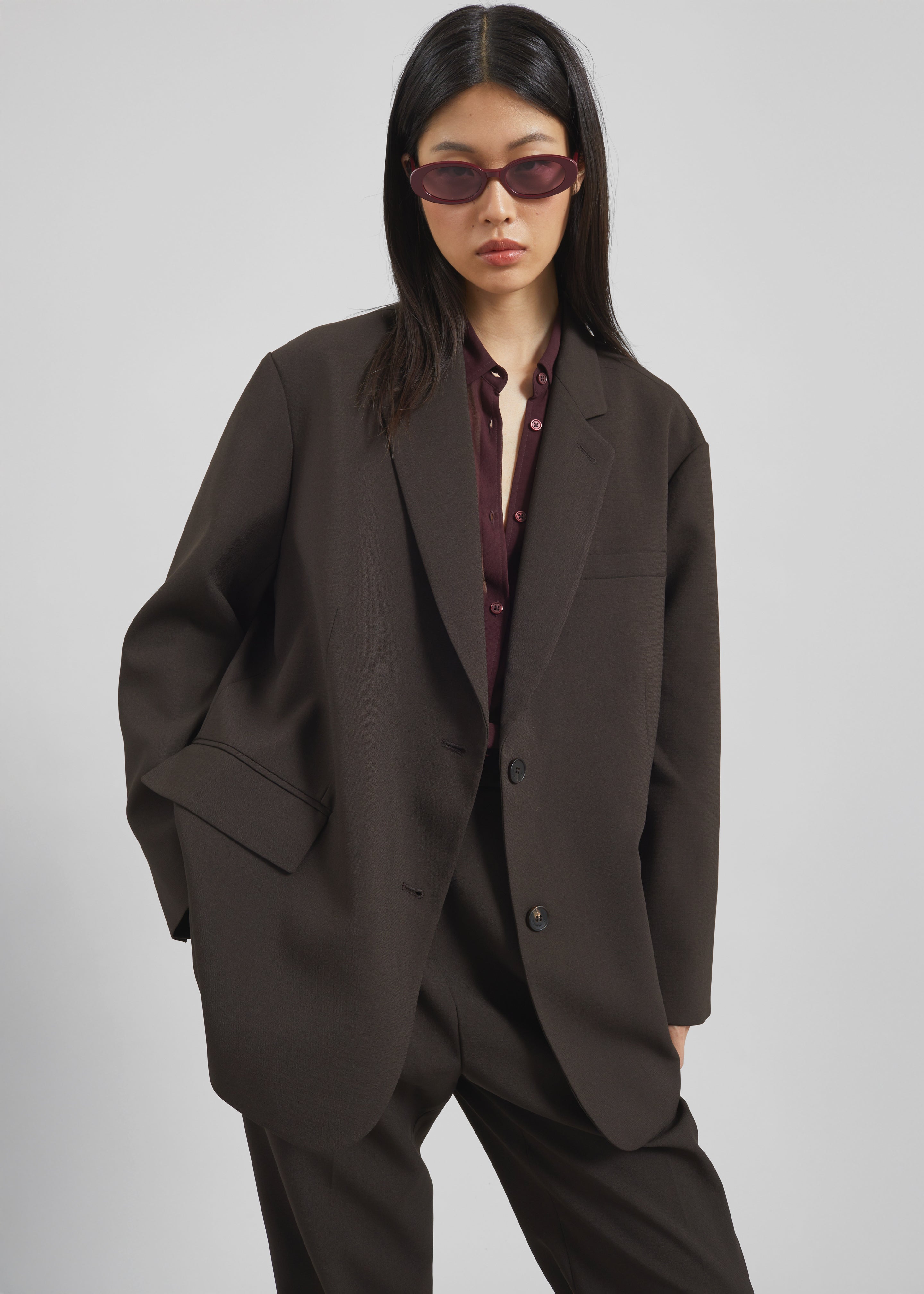 Bea Blazer - Dark Espresso - 7