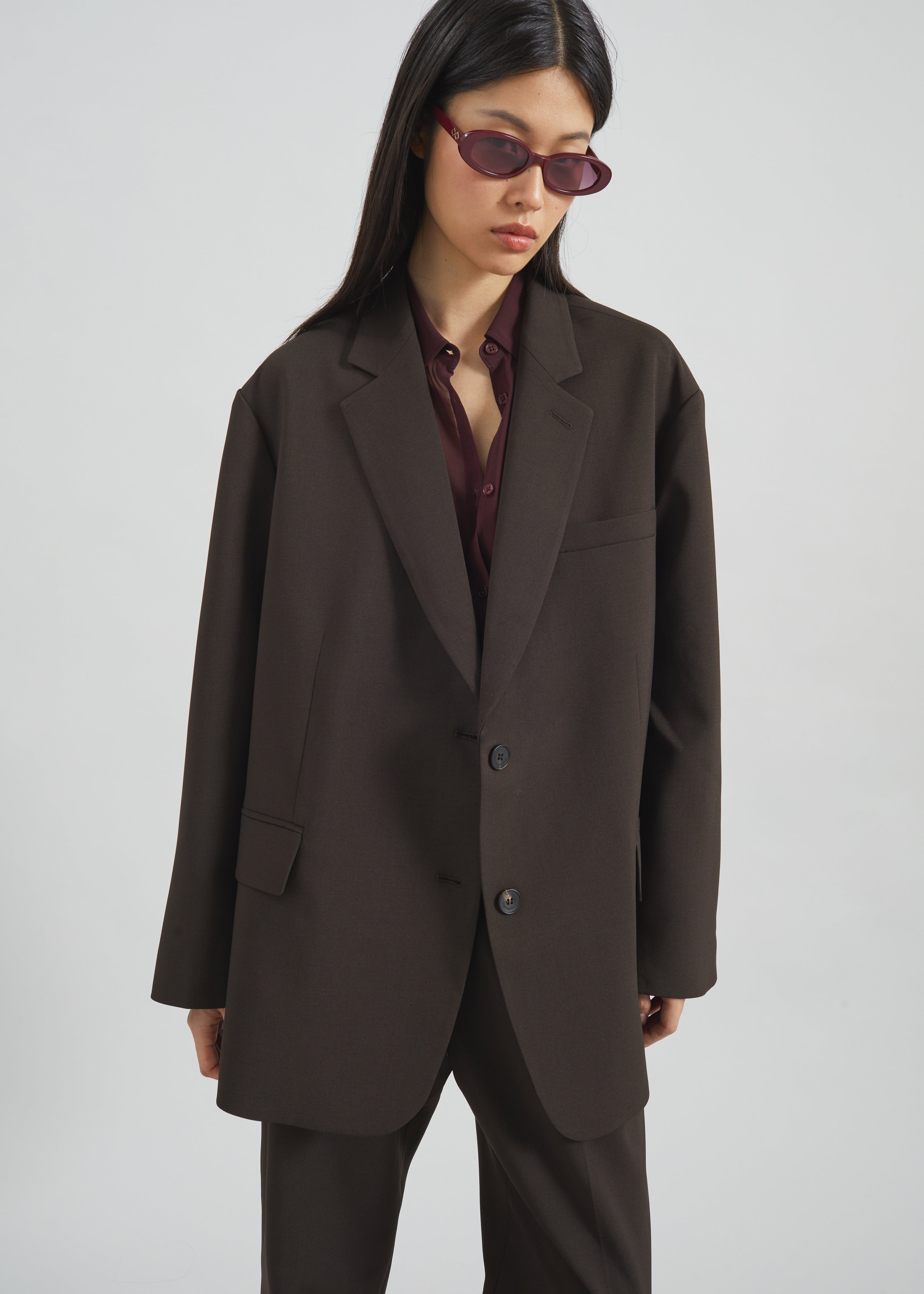 Bea Blazer - Dark Espresso - 4