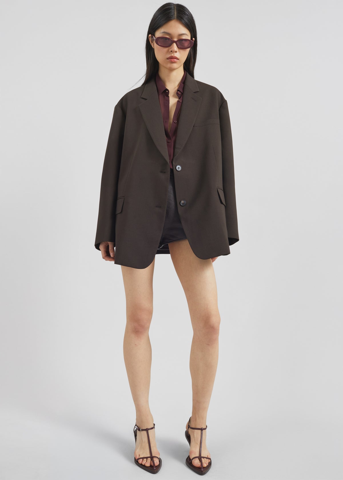 Bea Blazer - Dark Espresso - 5