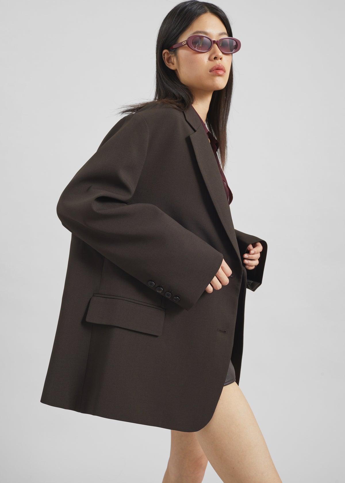 Bea Blazer - Dark Espresso - 3