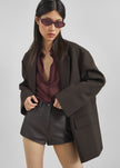 Bea Blazer - Dark Espresso