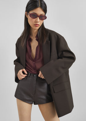 Bea Blazer - Dark Espresso