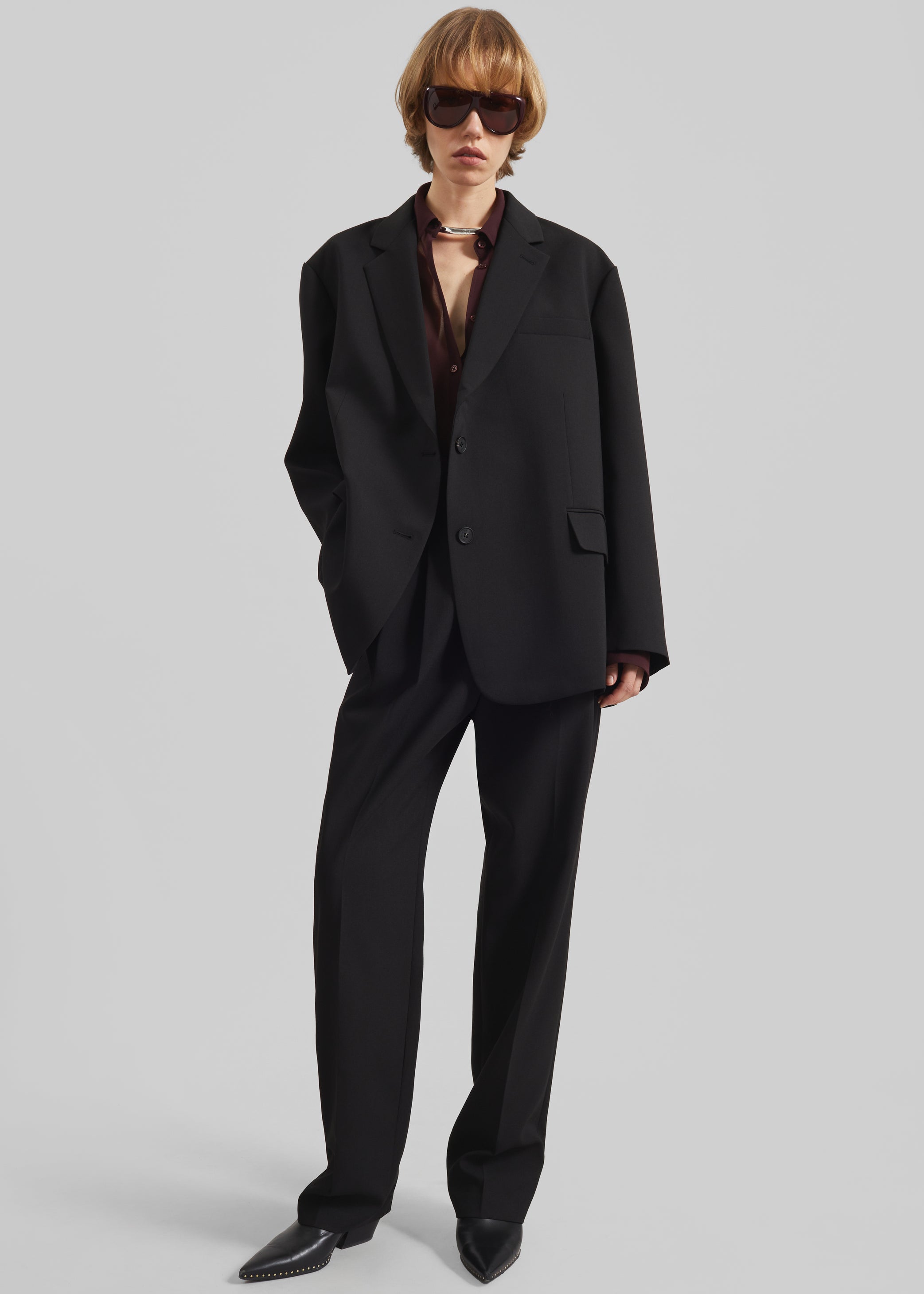 Shop the look image for Bea Suit Pants - Black
