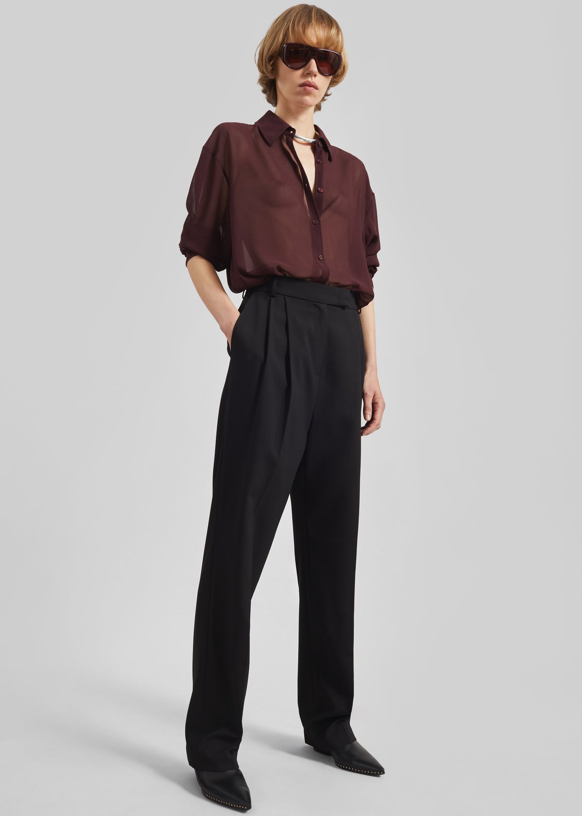 Bea Suit Pants - Black The Frankie Shop Bea Suit Pants - Black The Frankie Shop