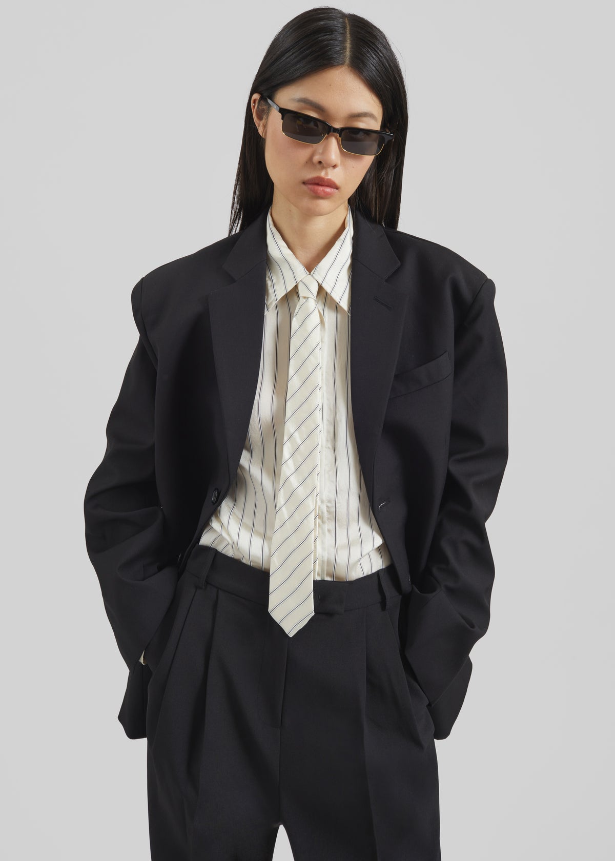 Bea Suit Pants - Black - 8