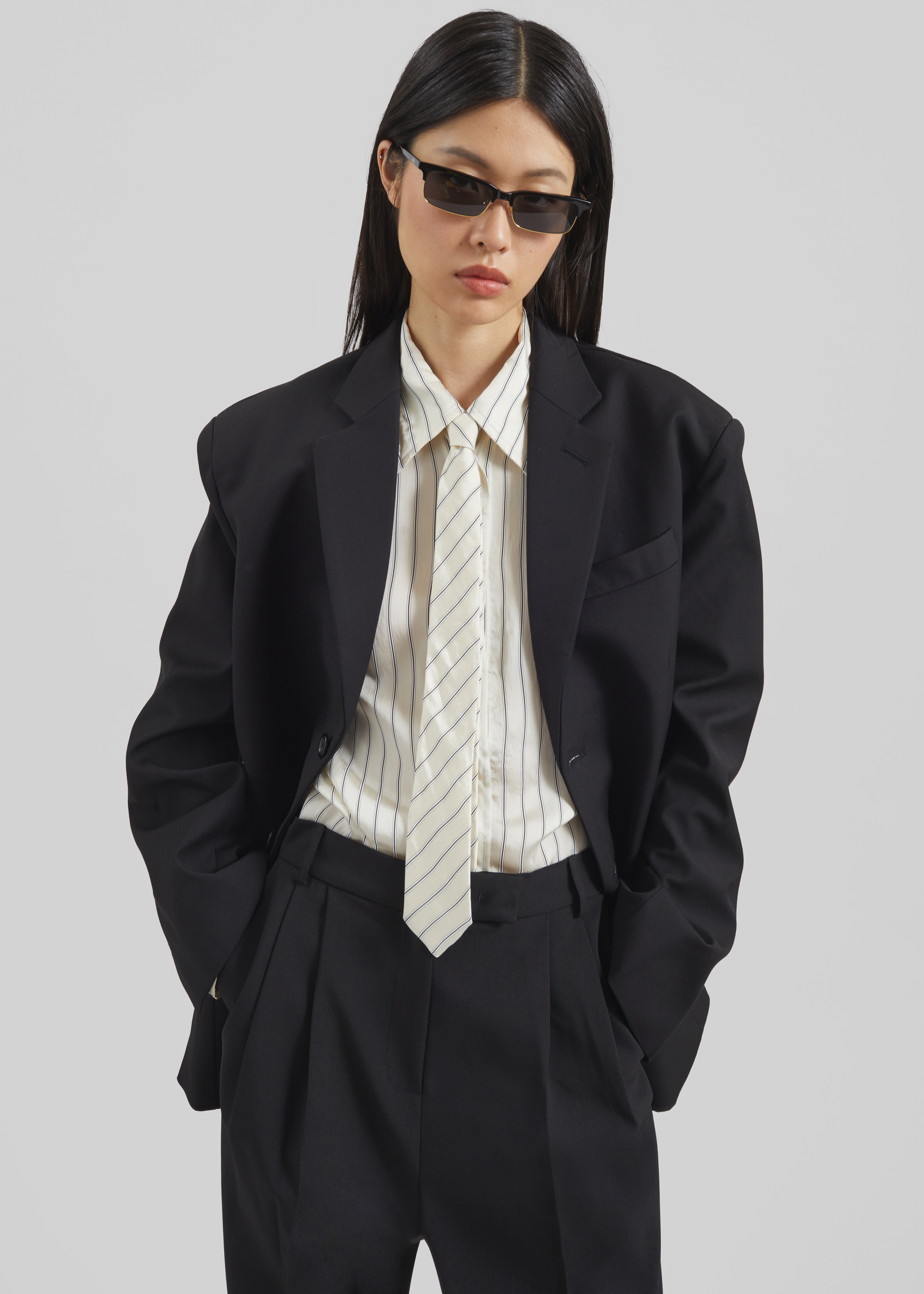 Bea Suit Pants - Black - 8