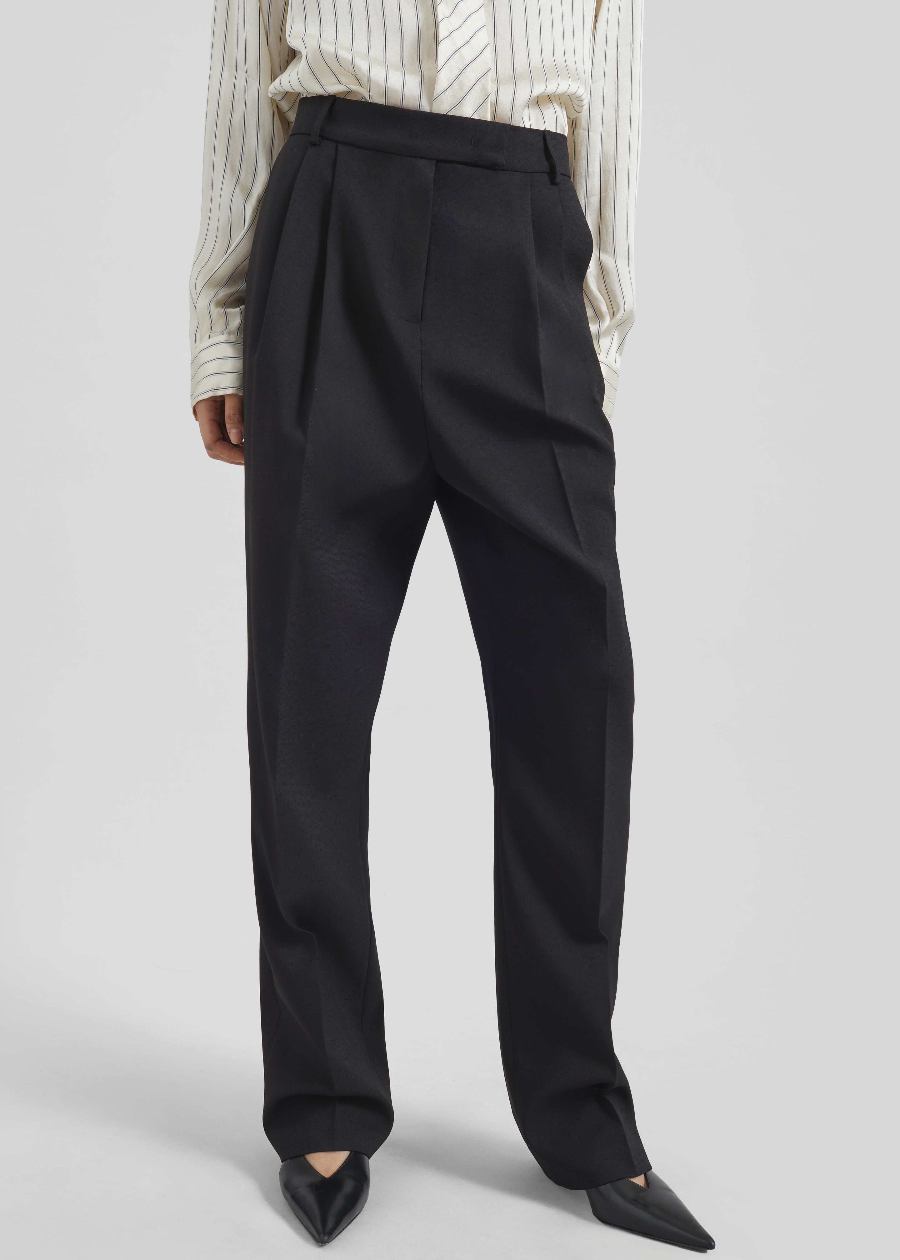 Bea Suit Pants - Black - 5