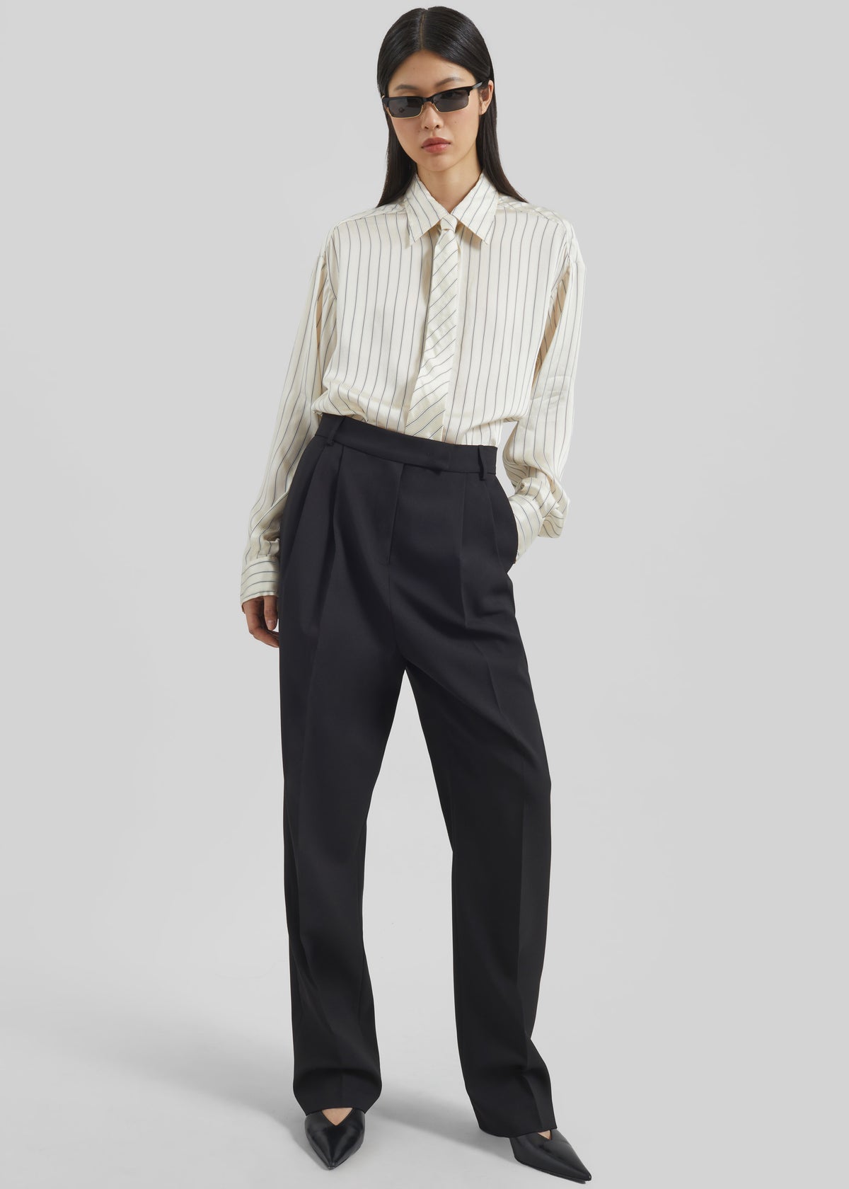 Bea Suit Pants - Black - 4