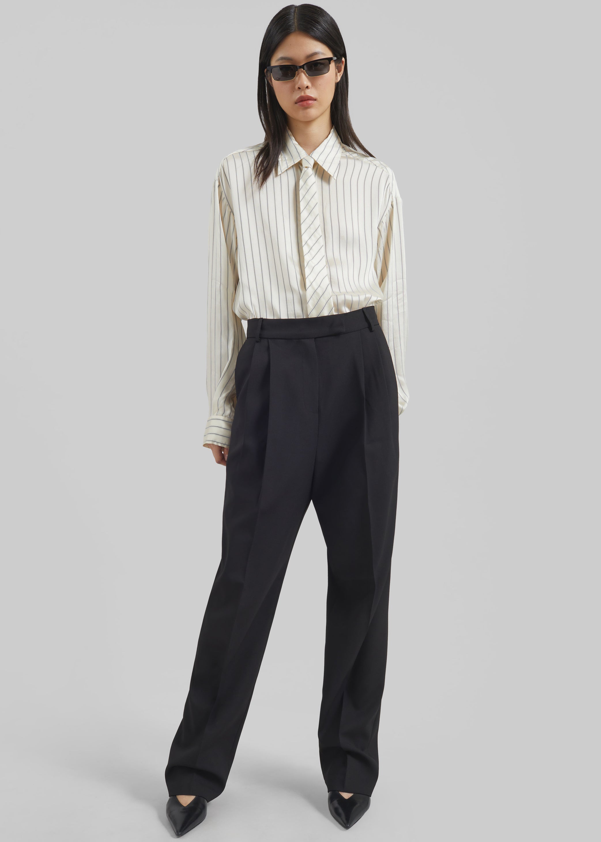 Bea Suit Pants - Black The Frankie Shop Bea Suit Pants - Black The Frankie Shop