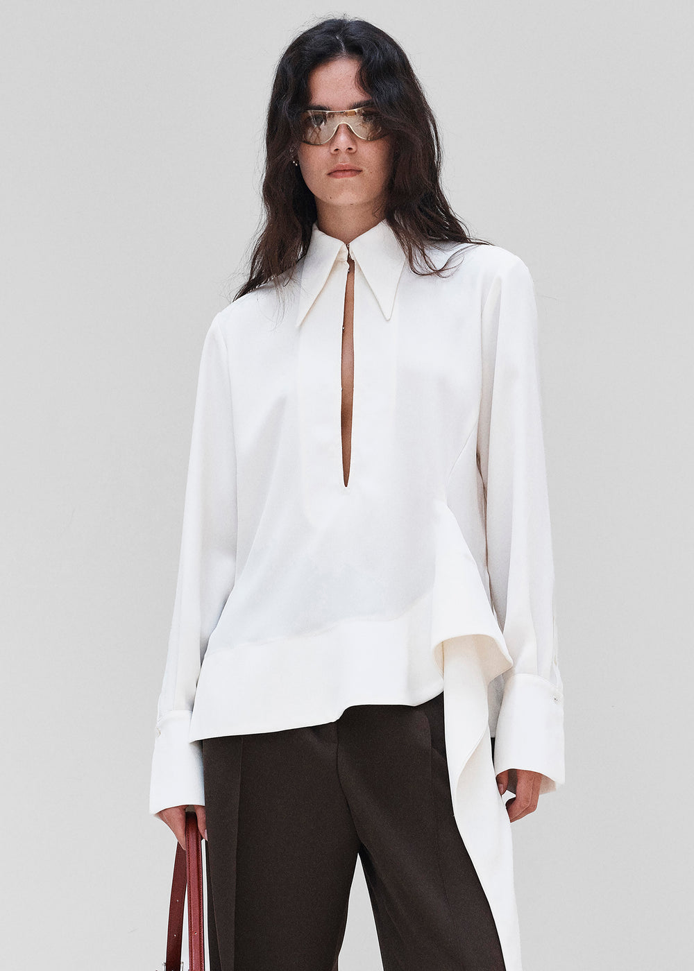 Beaufille Alanis Blouse - Porcelain - 1