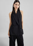 Beaufille Amari Halter Vest - Black