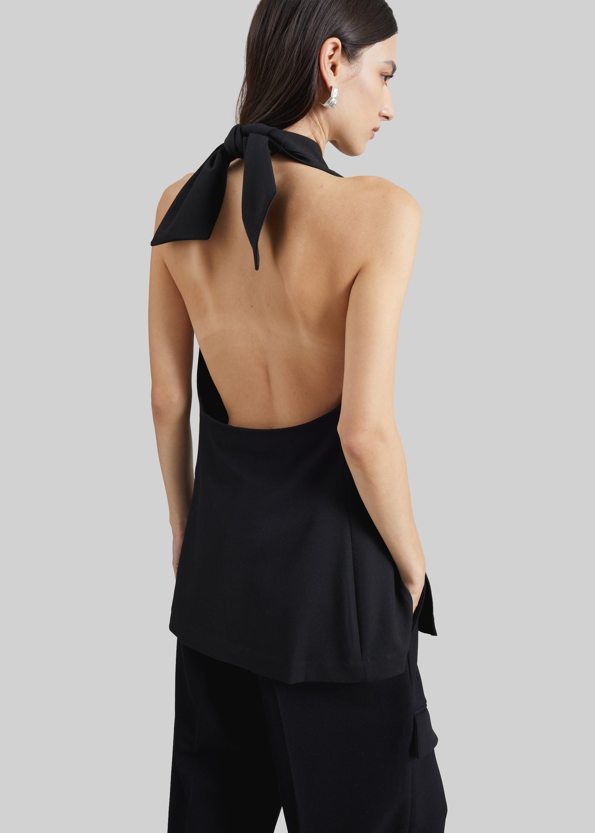 Beaufille Amari Halter Vest - Black