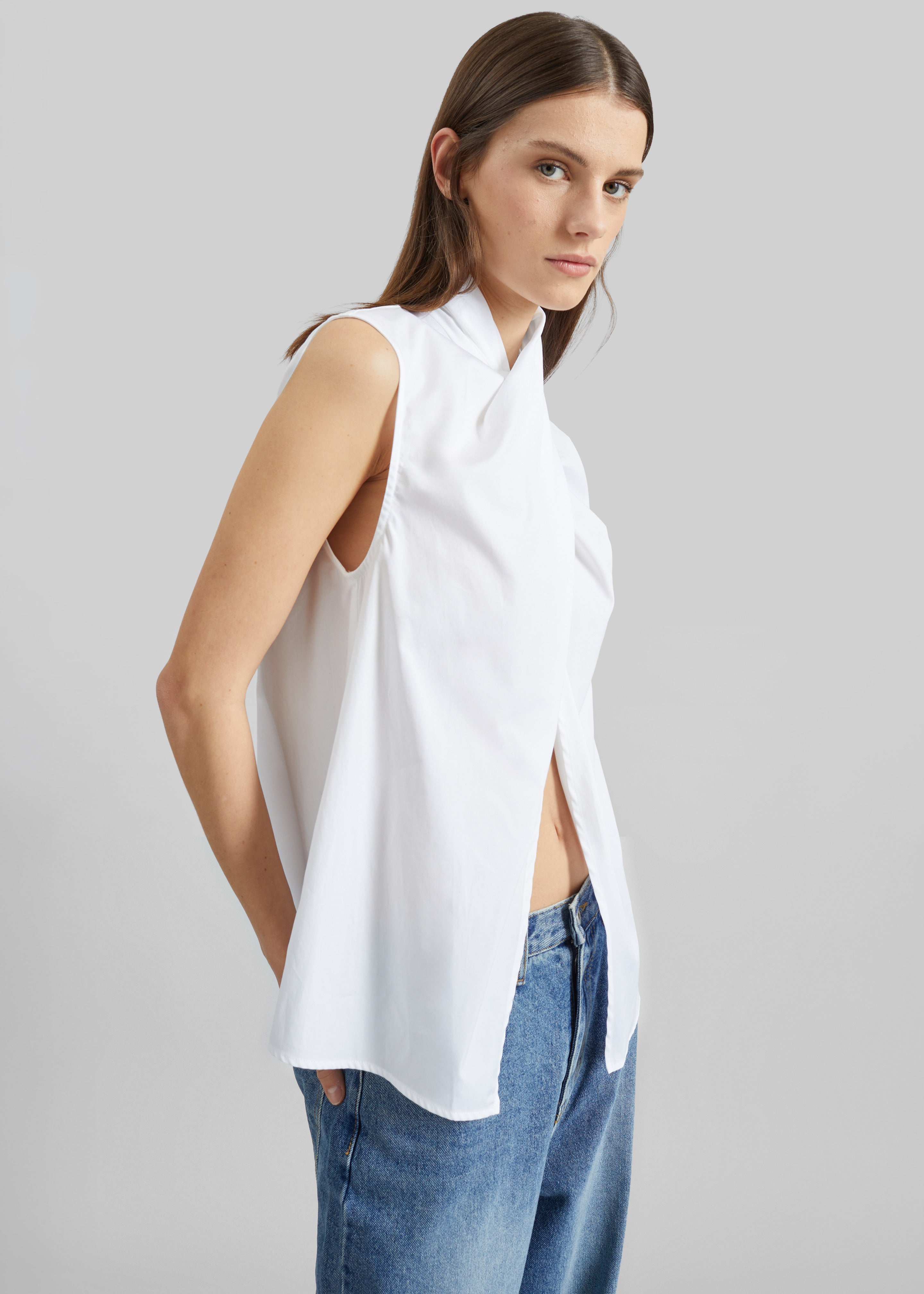 Beaufille Calla Blouse - White - 2