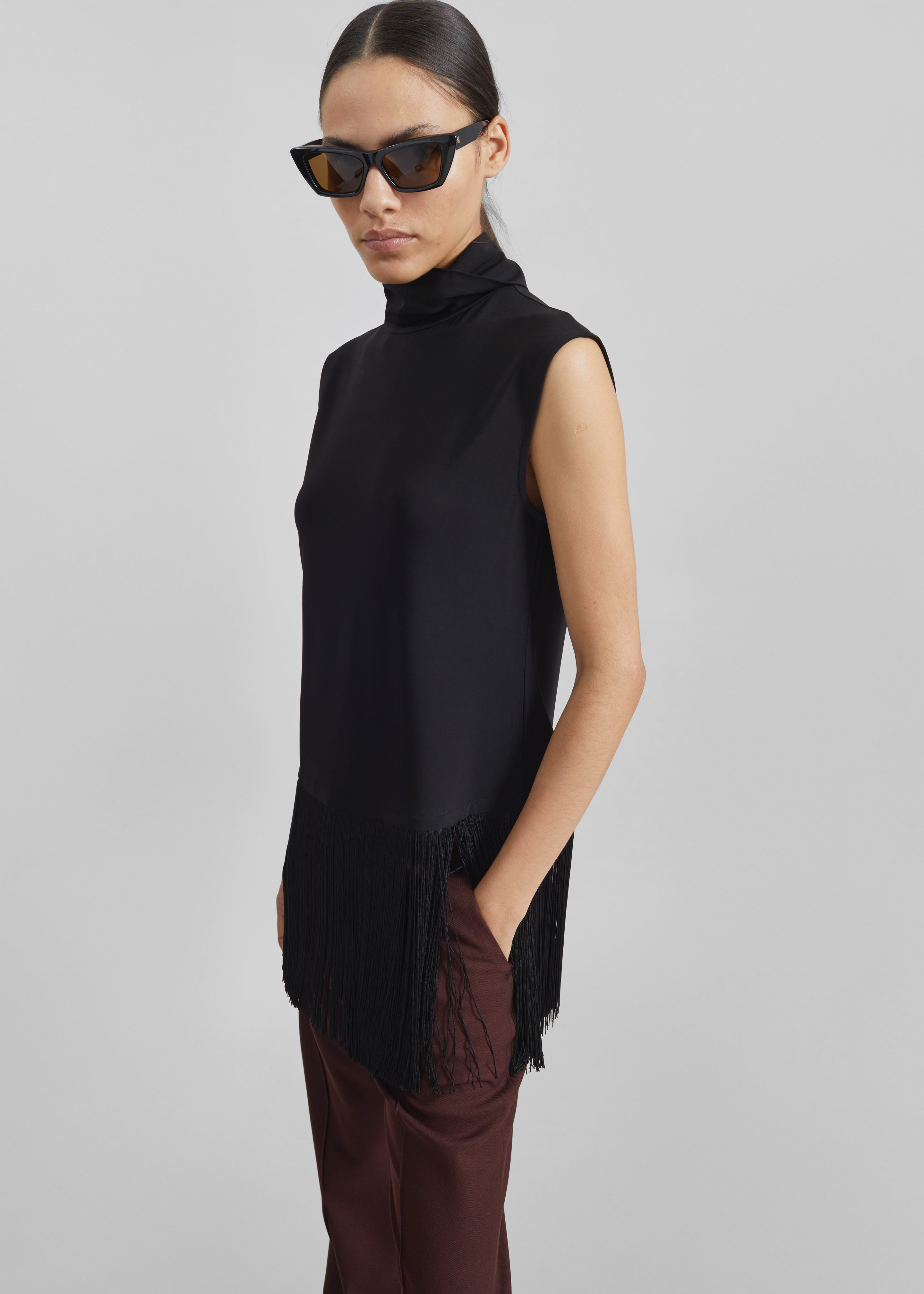 Beaufille Carey Blouse - Black - 2