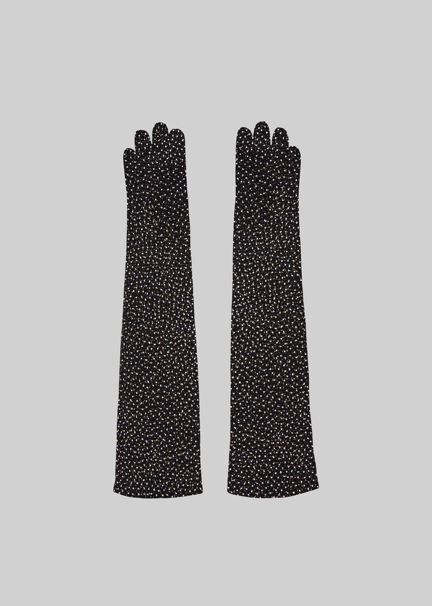 Beaufille Elbow Gloves - Black/Gold - 1