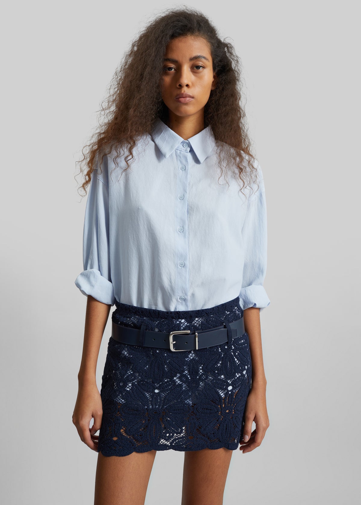 Beaufille Ella Mini Skirt - Midnight Blue - 4