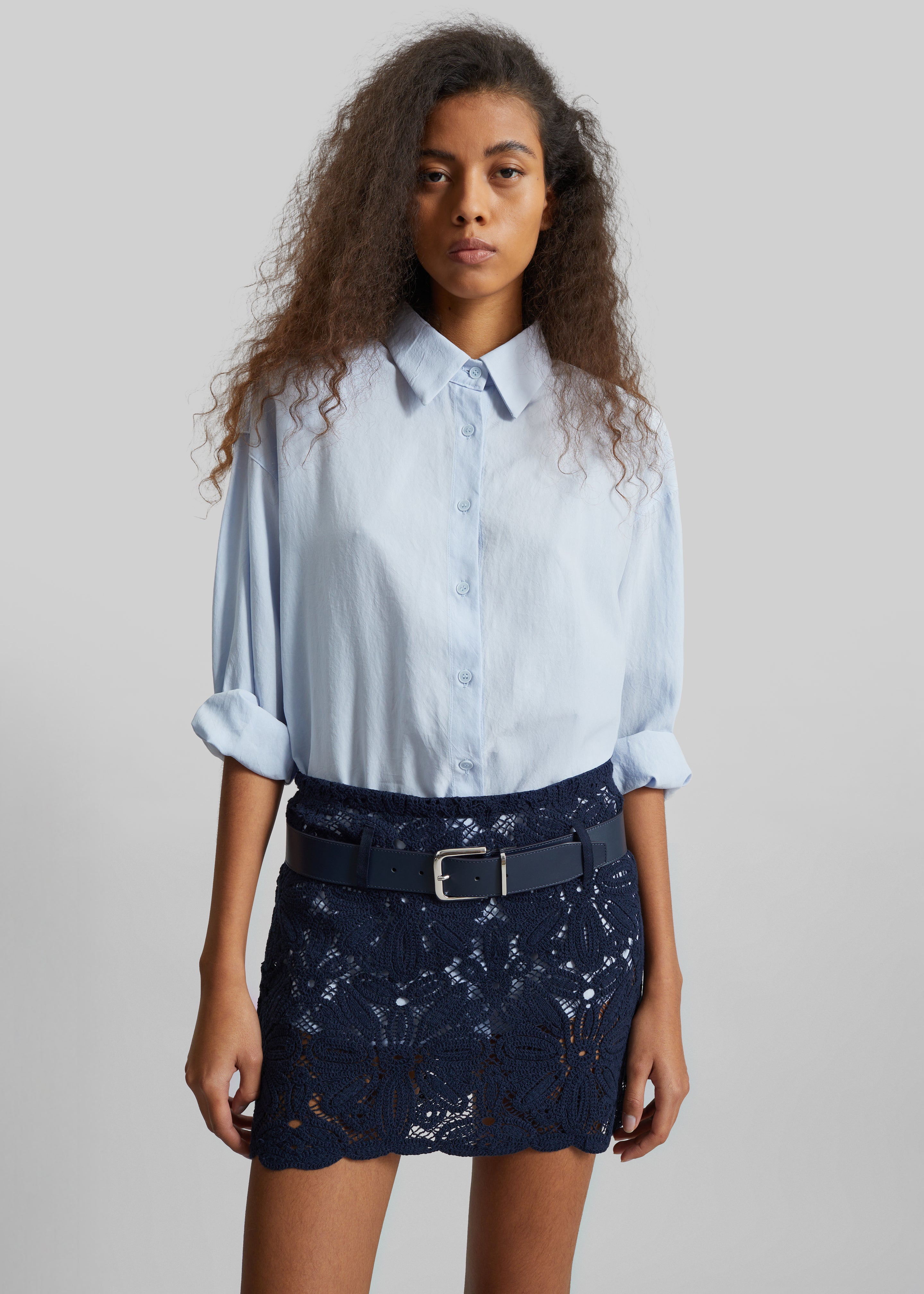 Beaufille Ella Mini Skirt - Midnight Blue - 4