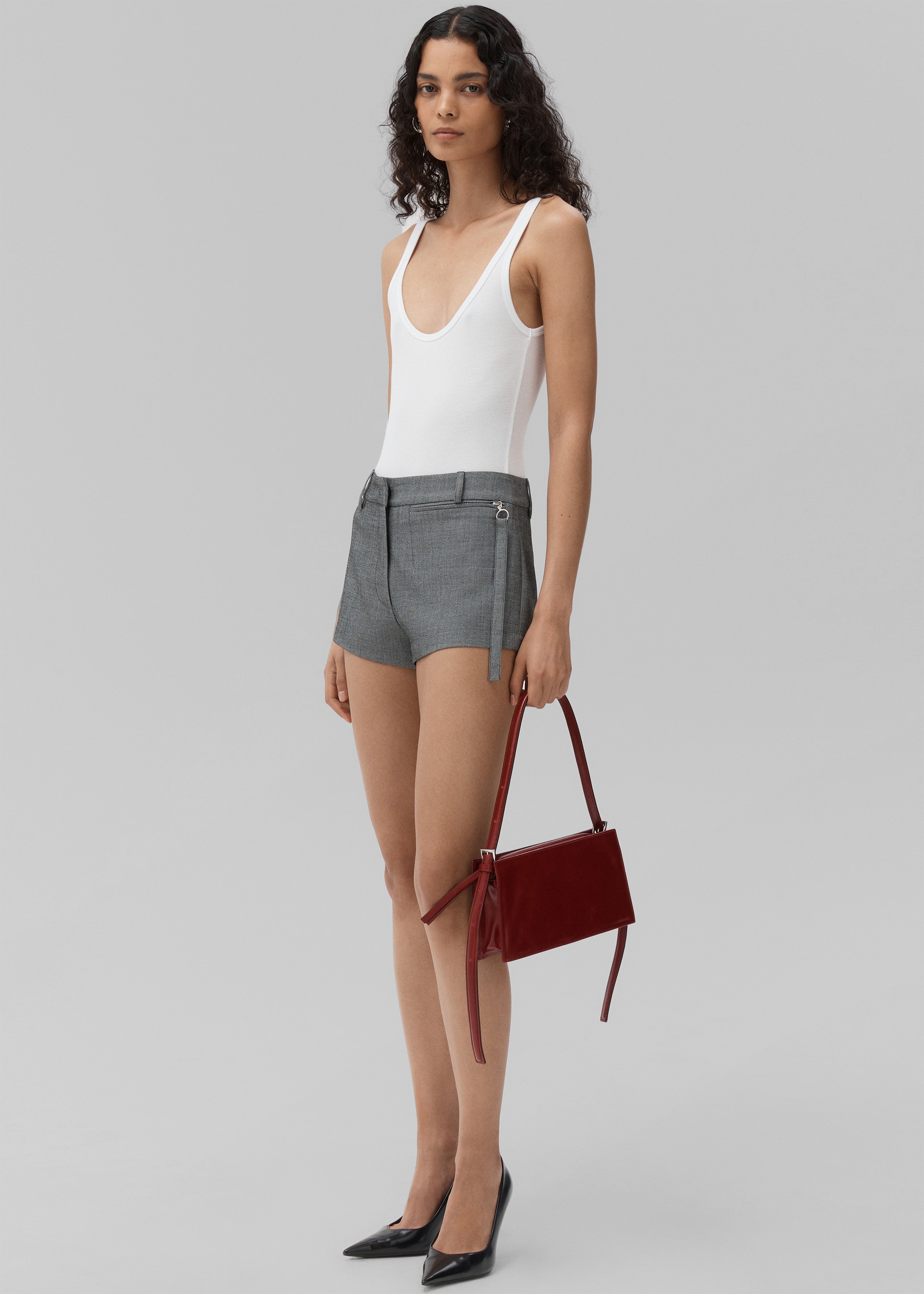 Beaufille Farhi Shorts - Grey Melange - 4