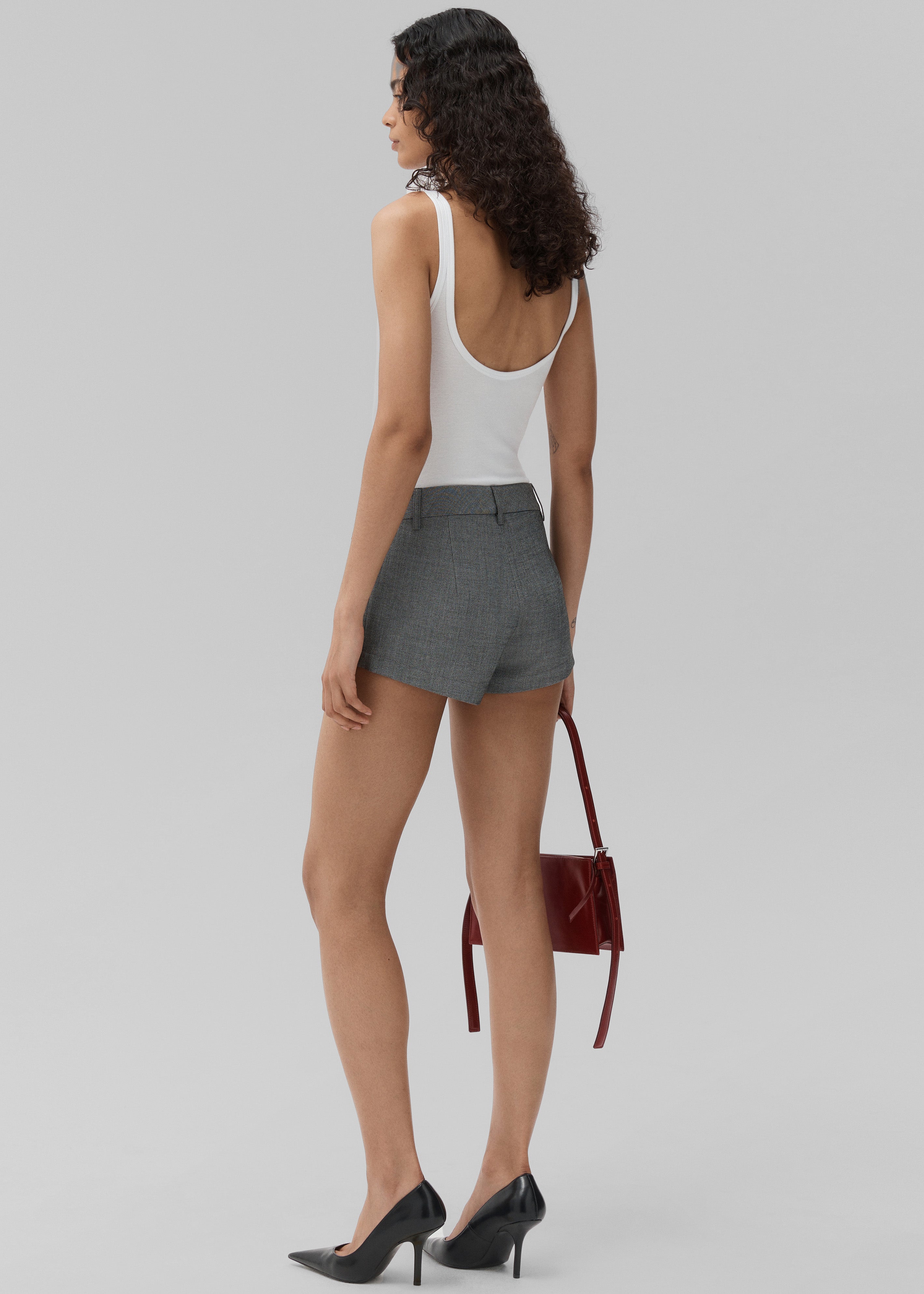 Beaufille Farhi Shorts - Grey Melange - 6