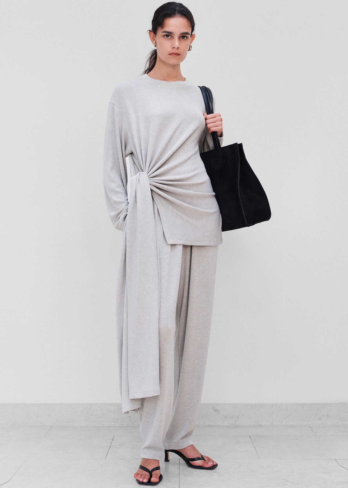 Shop the look image for Beaufille Hari Sweater - Light Grey