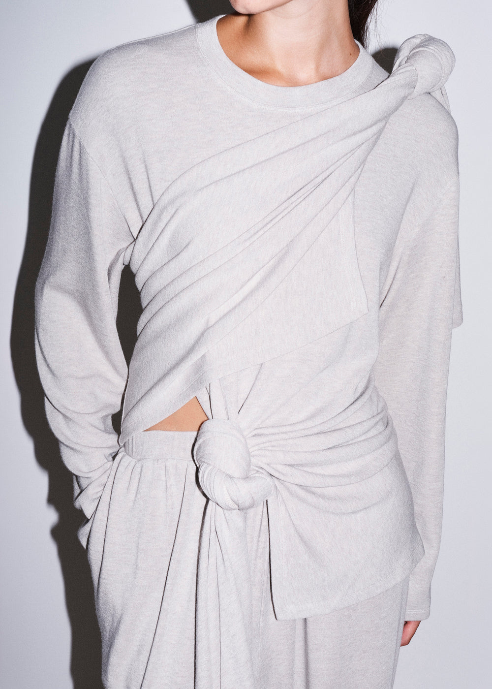 Beaufille Hari Sweater - Light Grey - 1