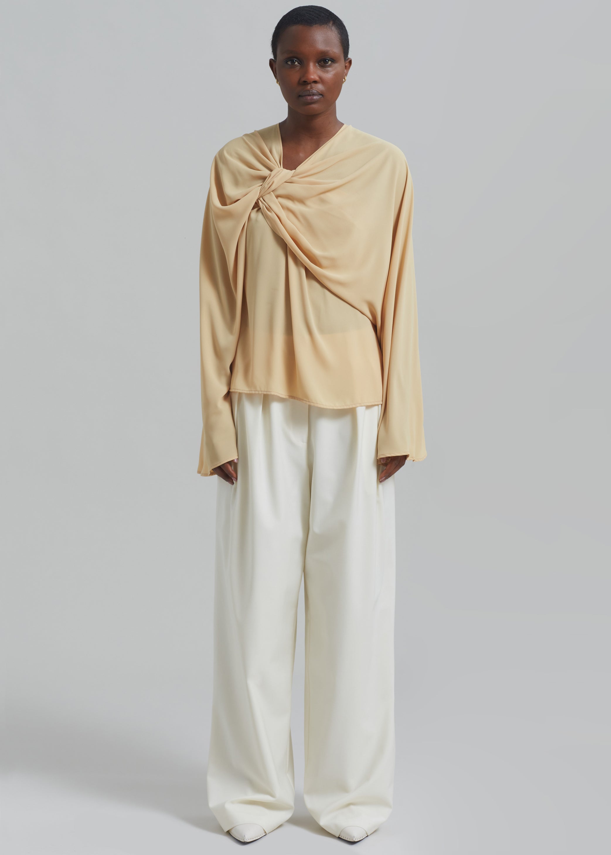 Shop the look image for Beaufille Leni Blouse - Butter