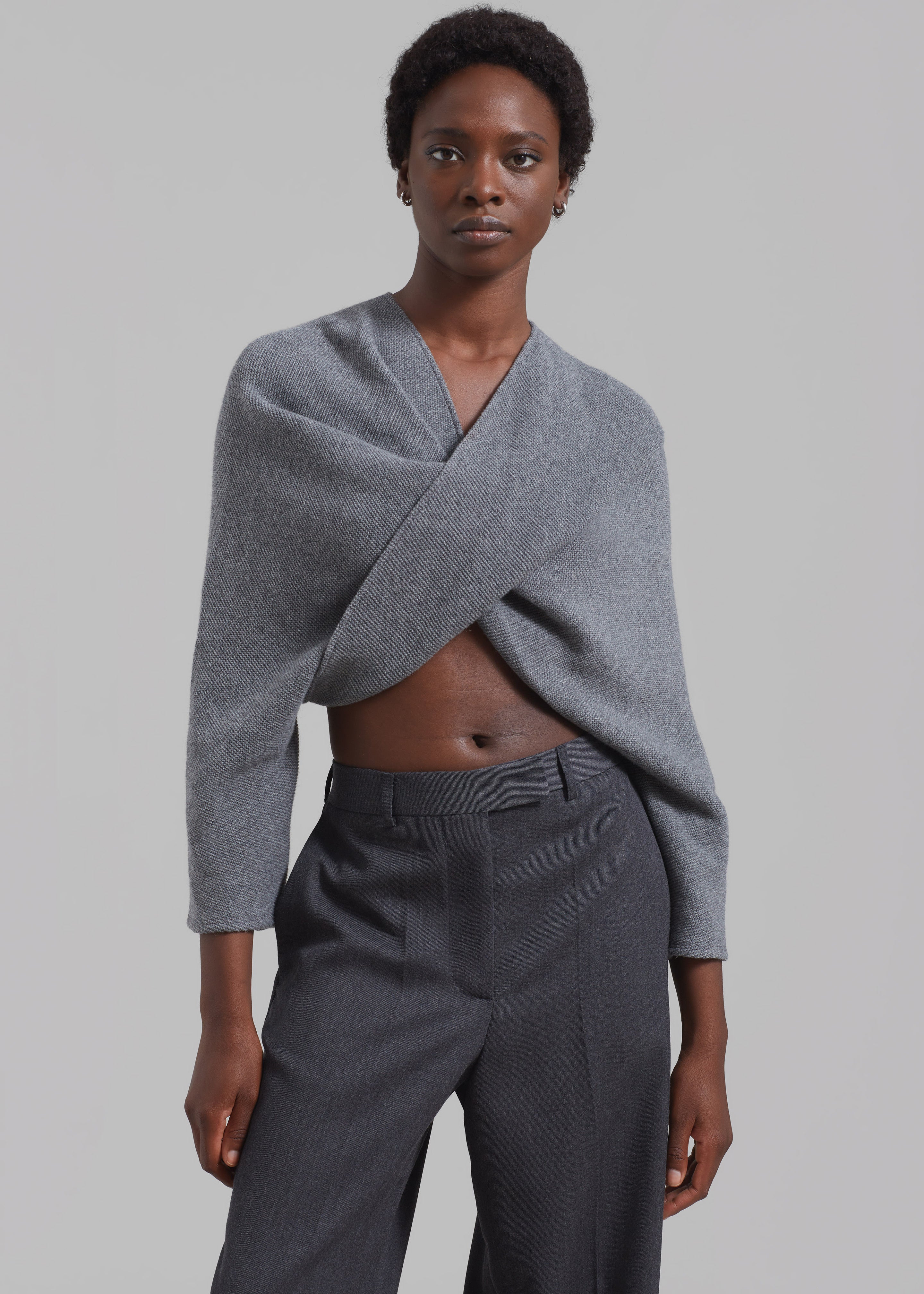 Beaufille Twist Sweater - Grey - 1