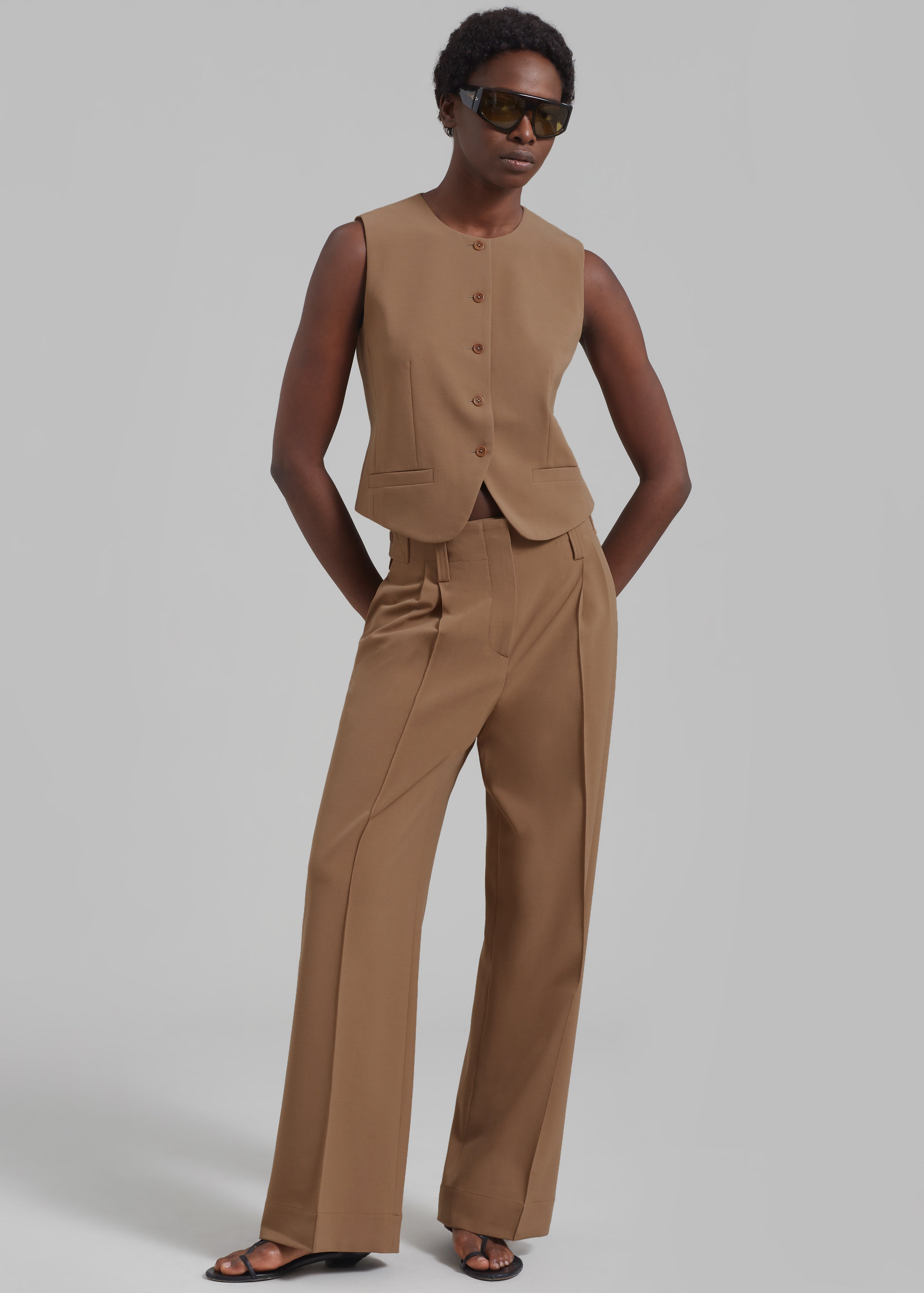 Beaufille Ulla Trousers - Camel - 1