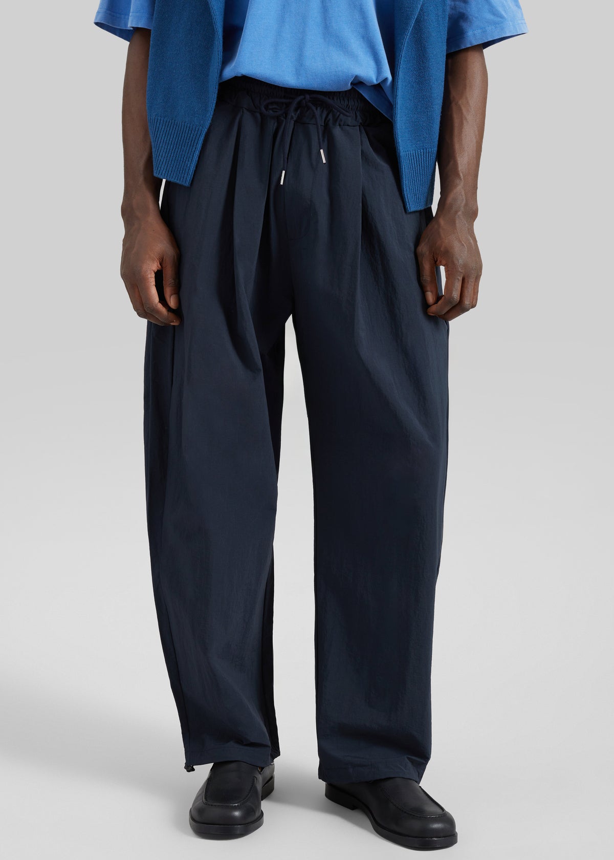 Belem Drawstring Pants - Navy - 2