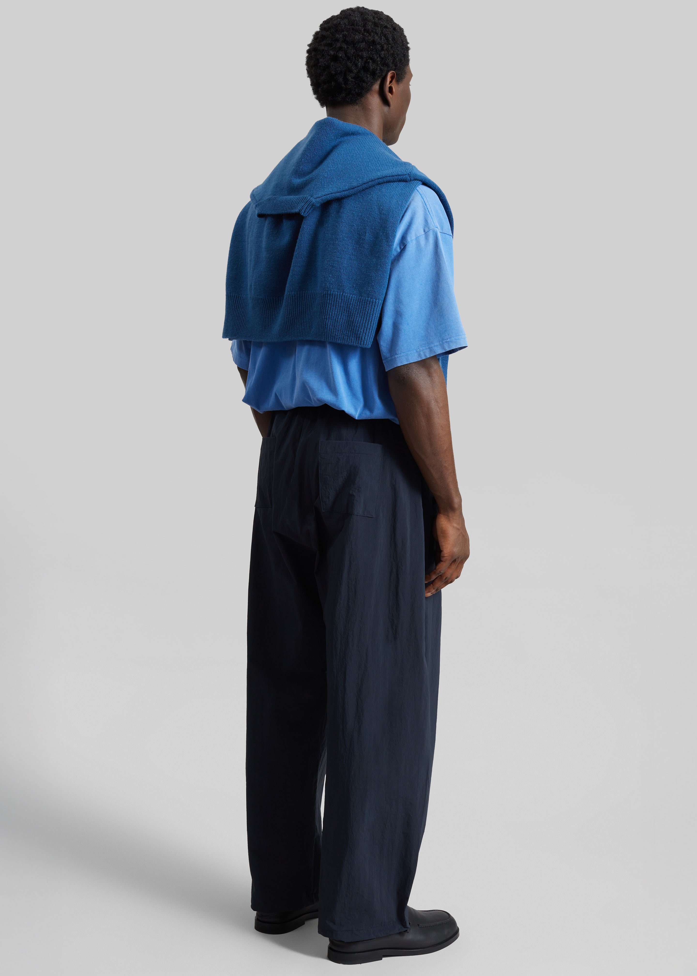 Belem Drawstring Pants - Navy - 7