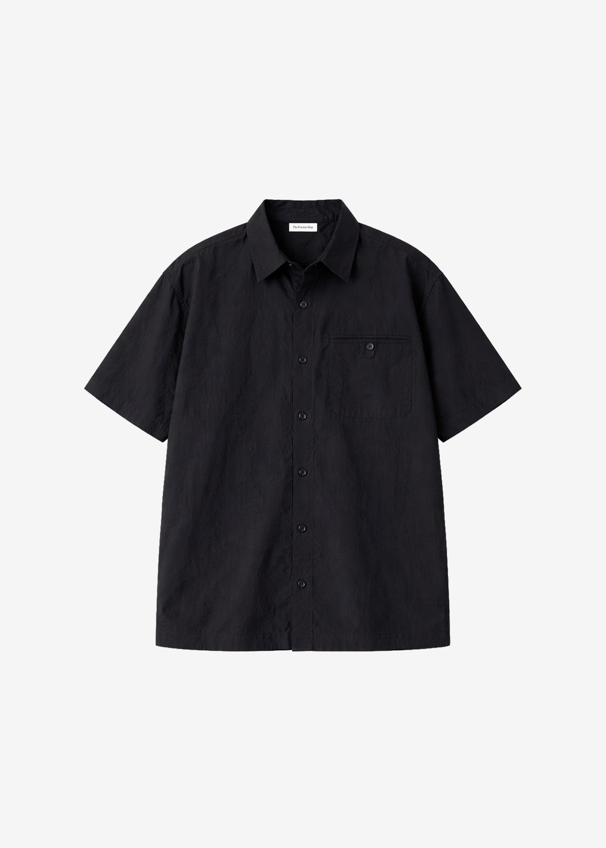 Belem Drawstring Shirt - Black - 7