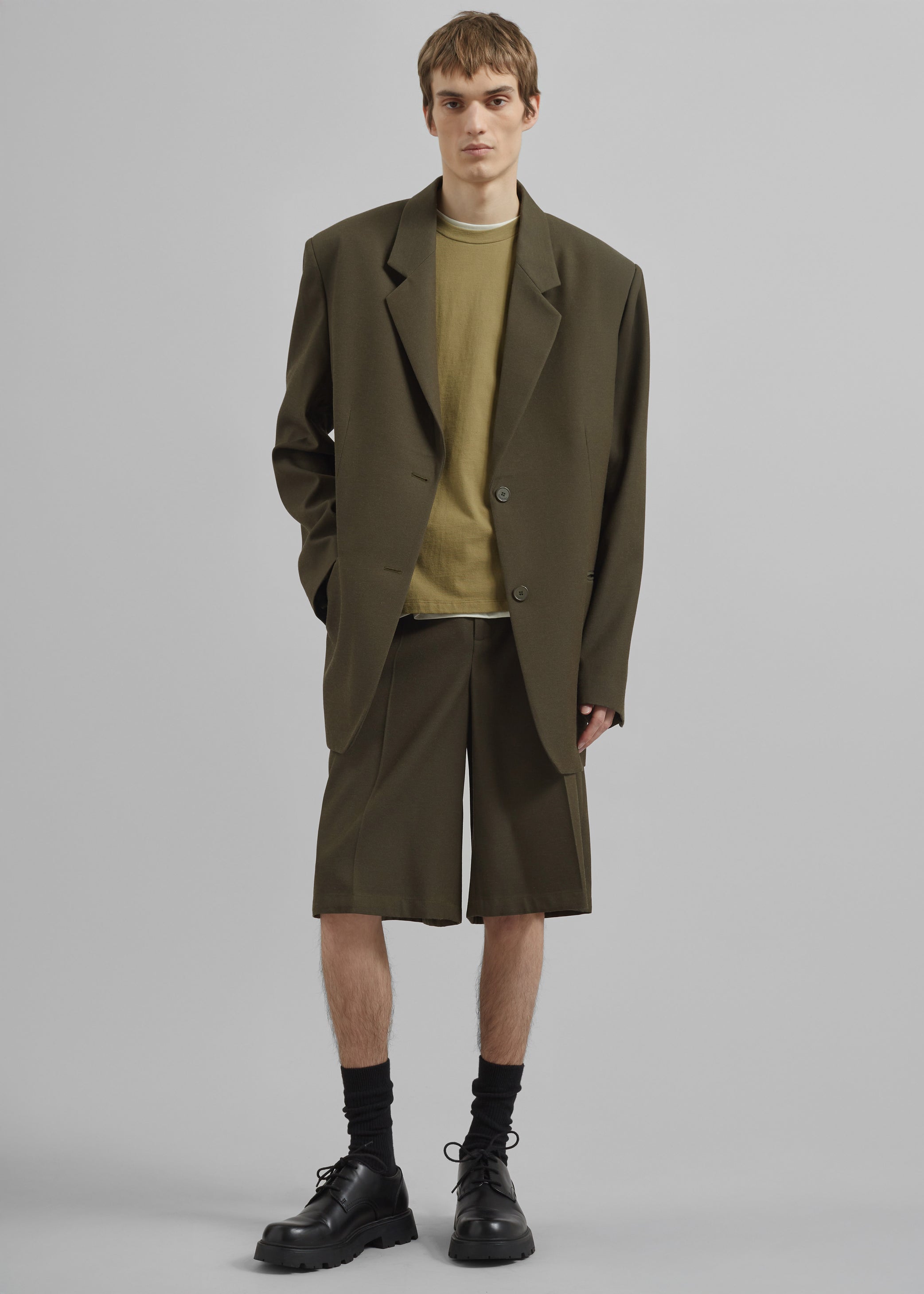 Shop the look image for Belgrave Bermuda Shorts - Army Green