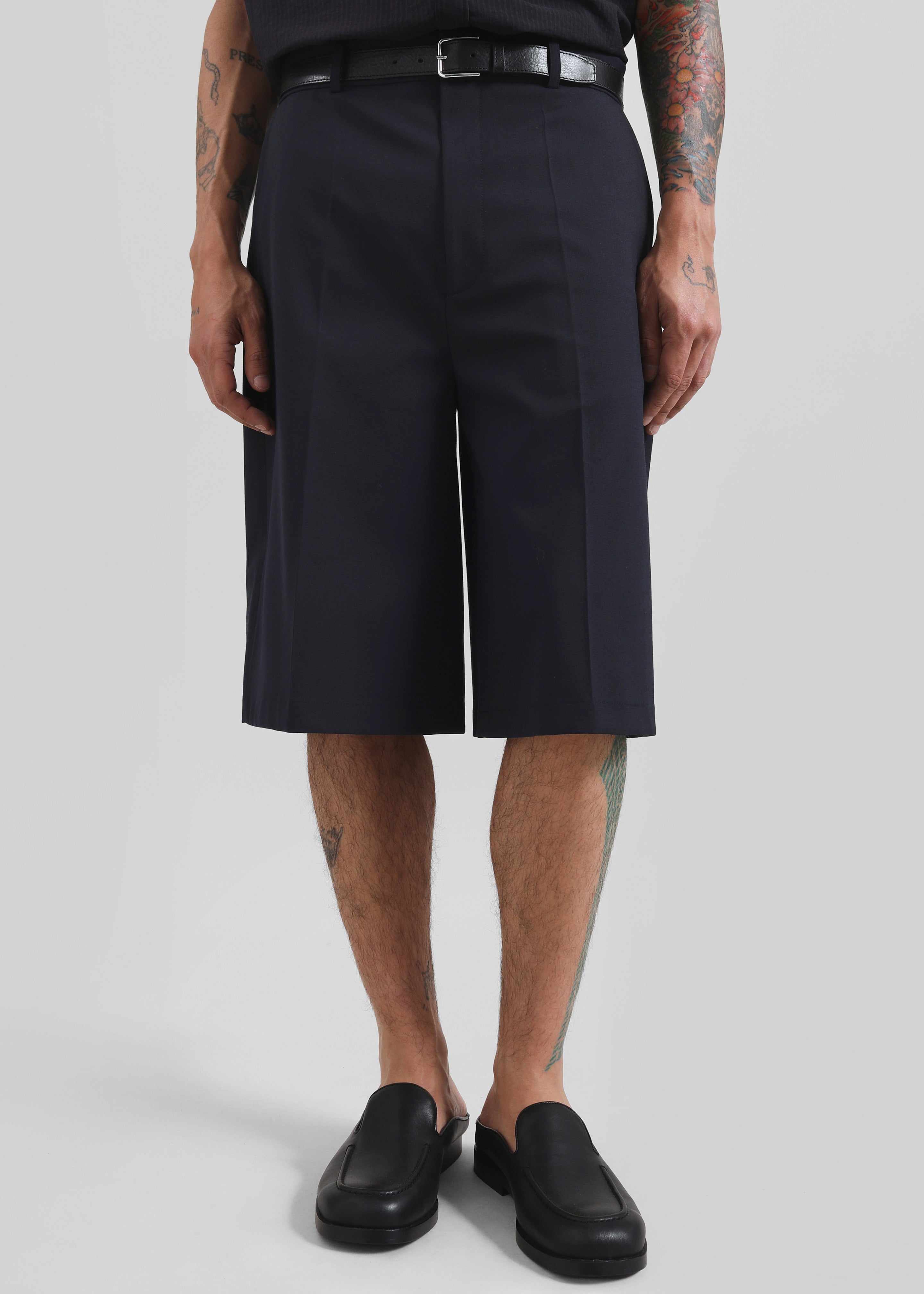 Camden Corduroy Shorts - Navy – The Frankie Shop