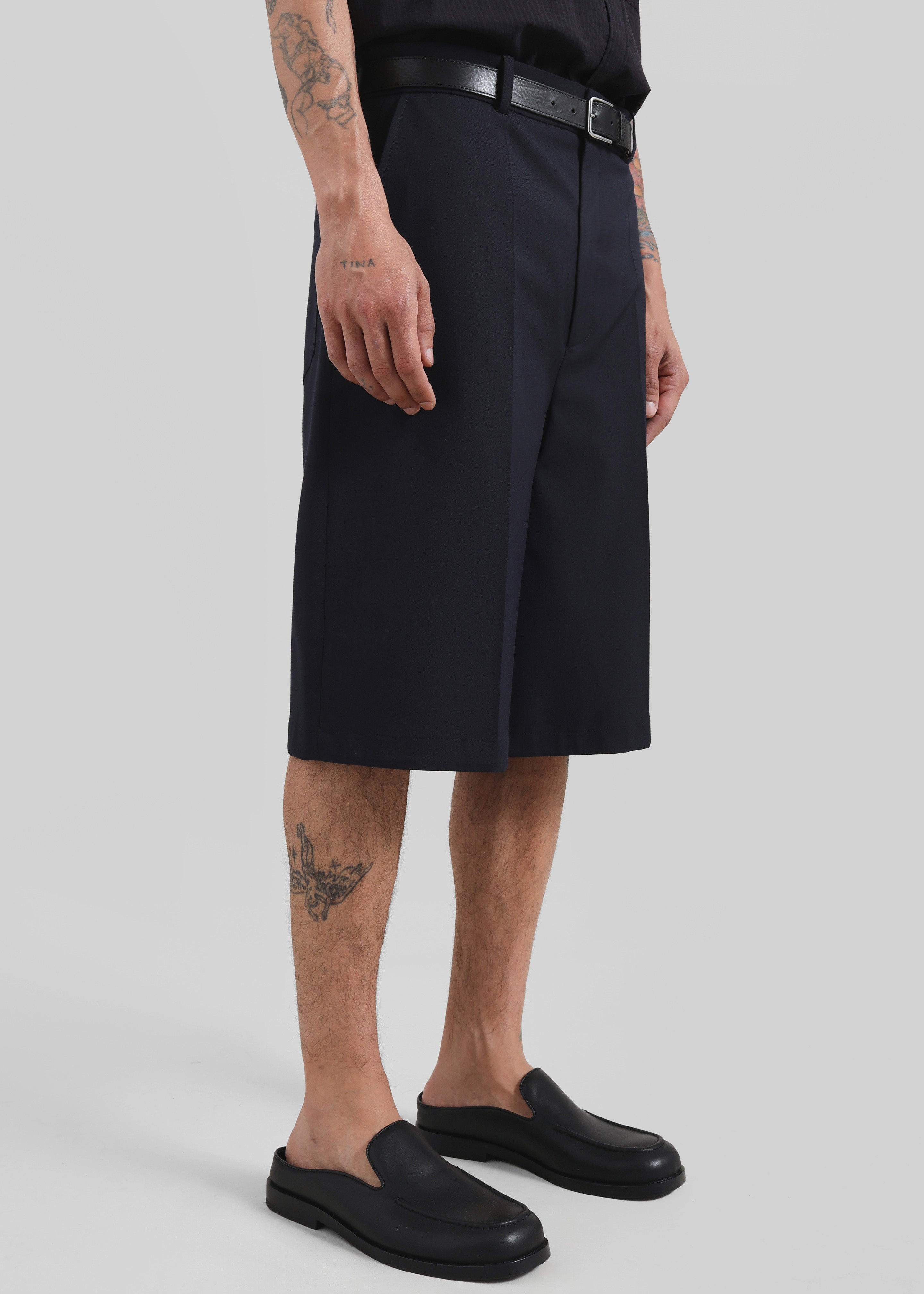 Belgrave Bermuda Shorts - Navy - 5