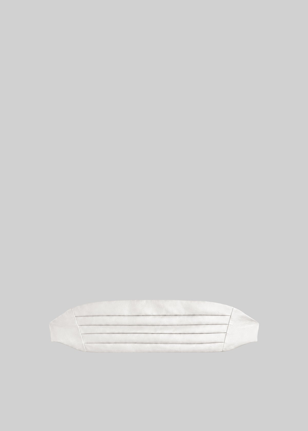 Bellano Satin Cummerbund Belt - Off White