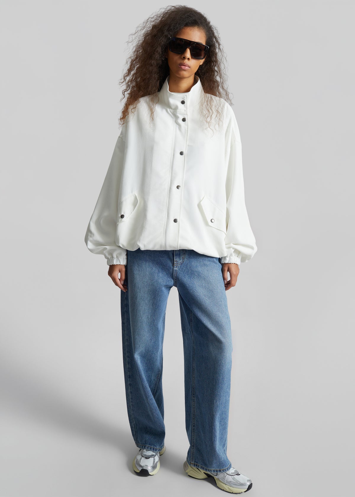 Bellona Blouson Jacket - White - 6