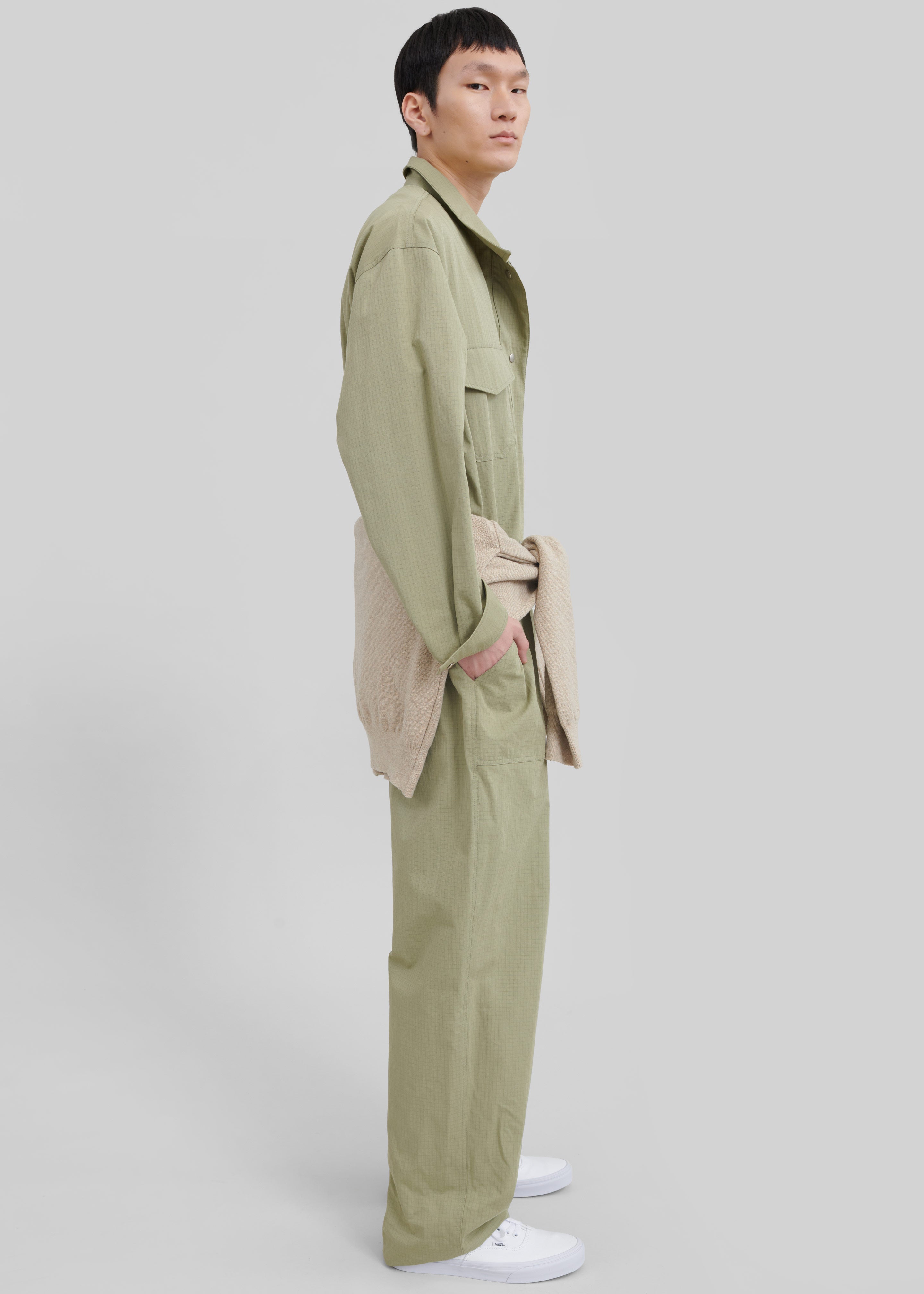 Ben Boiler Suit - Olive - 7