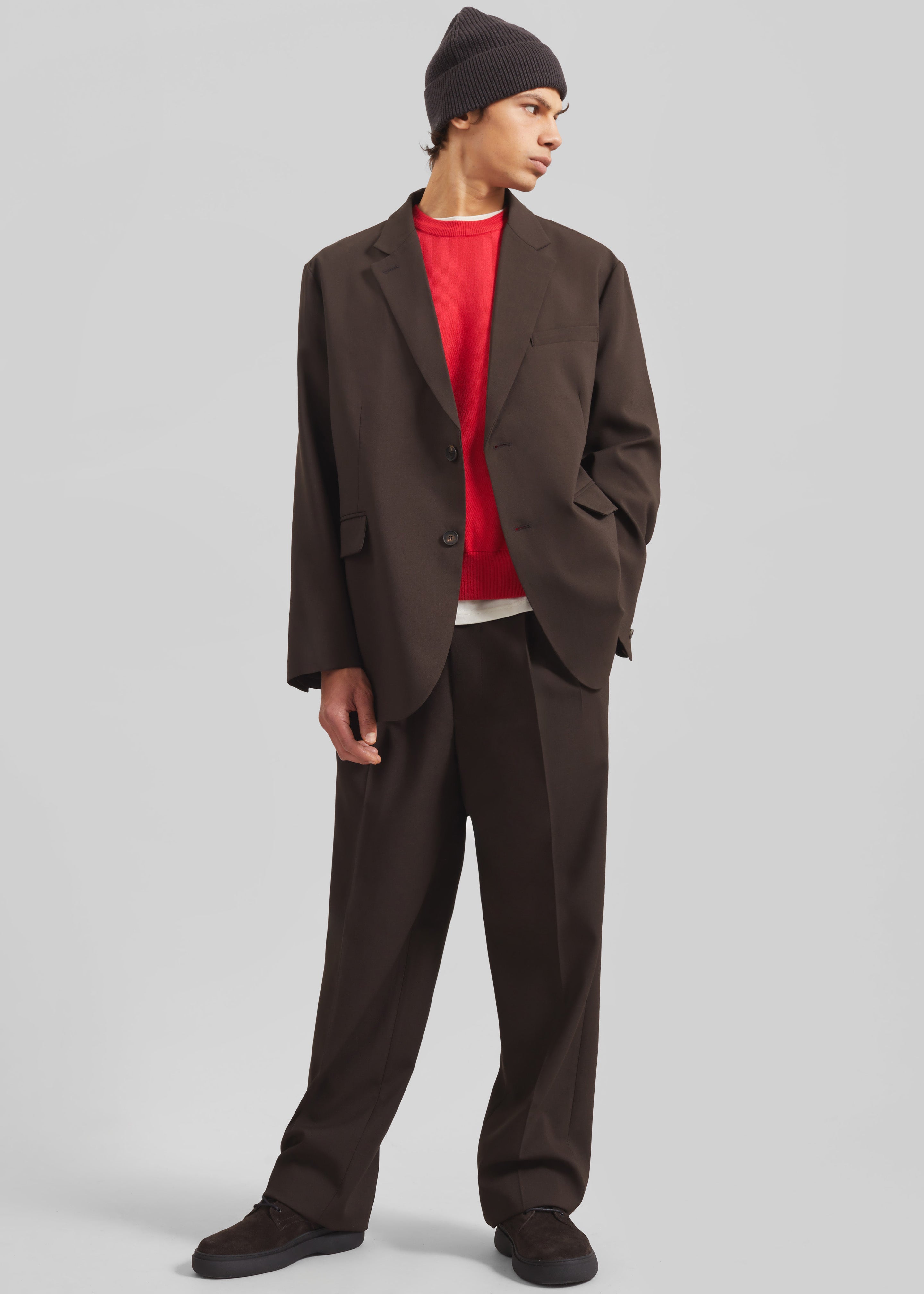 Beo Blazer - Dark Espresso - 1