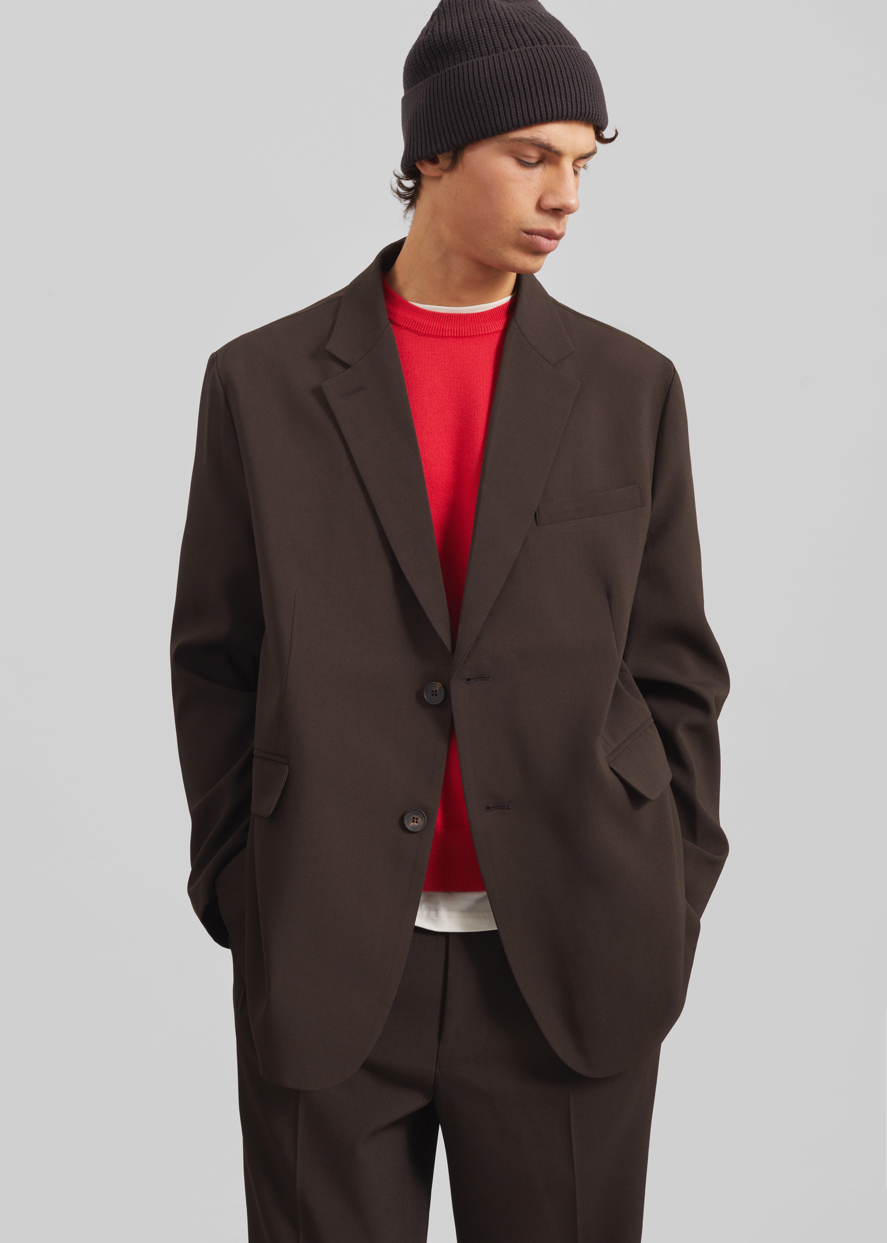 Beo Blazer - Dark Espresso - 2