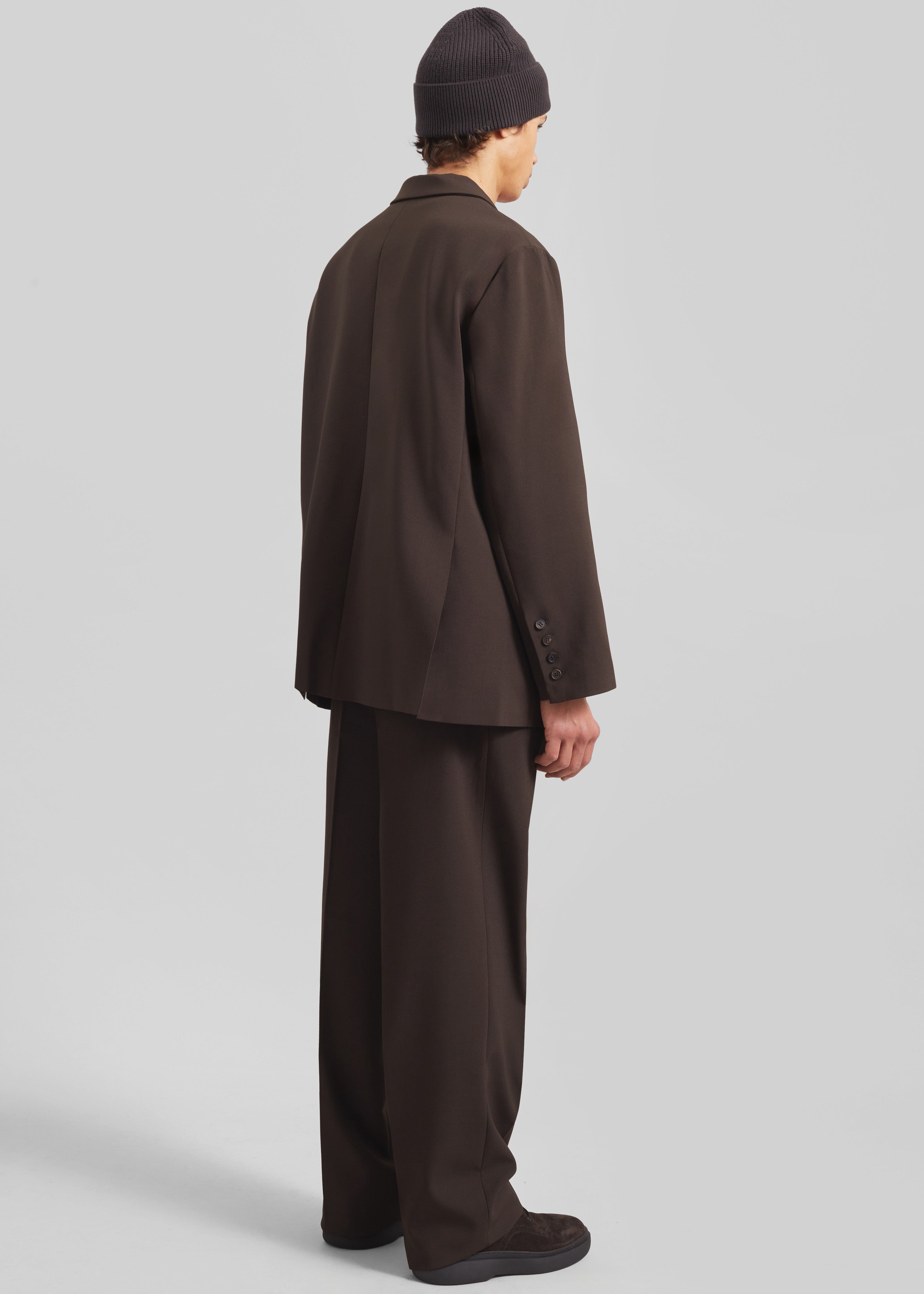 Beo Blazer - Dark Espresso – The Frankie Shop