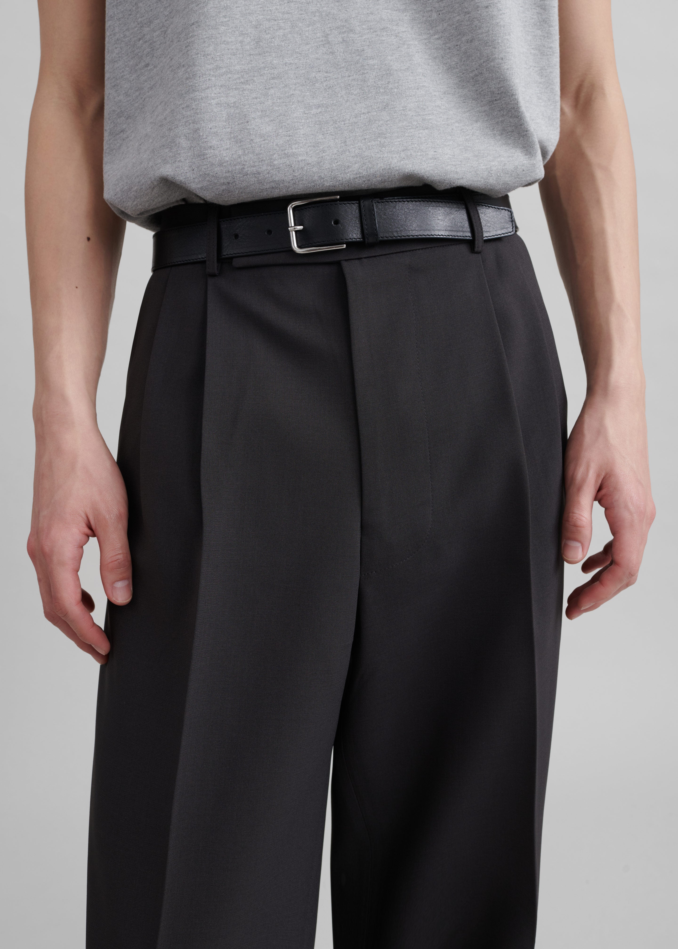 Beo Suit Pants - Dark Grey - 3